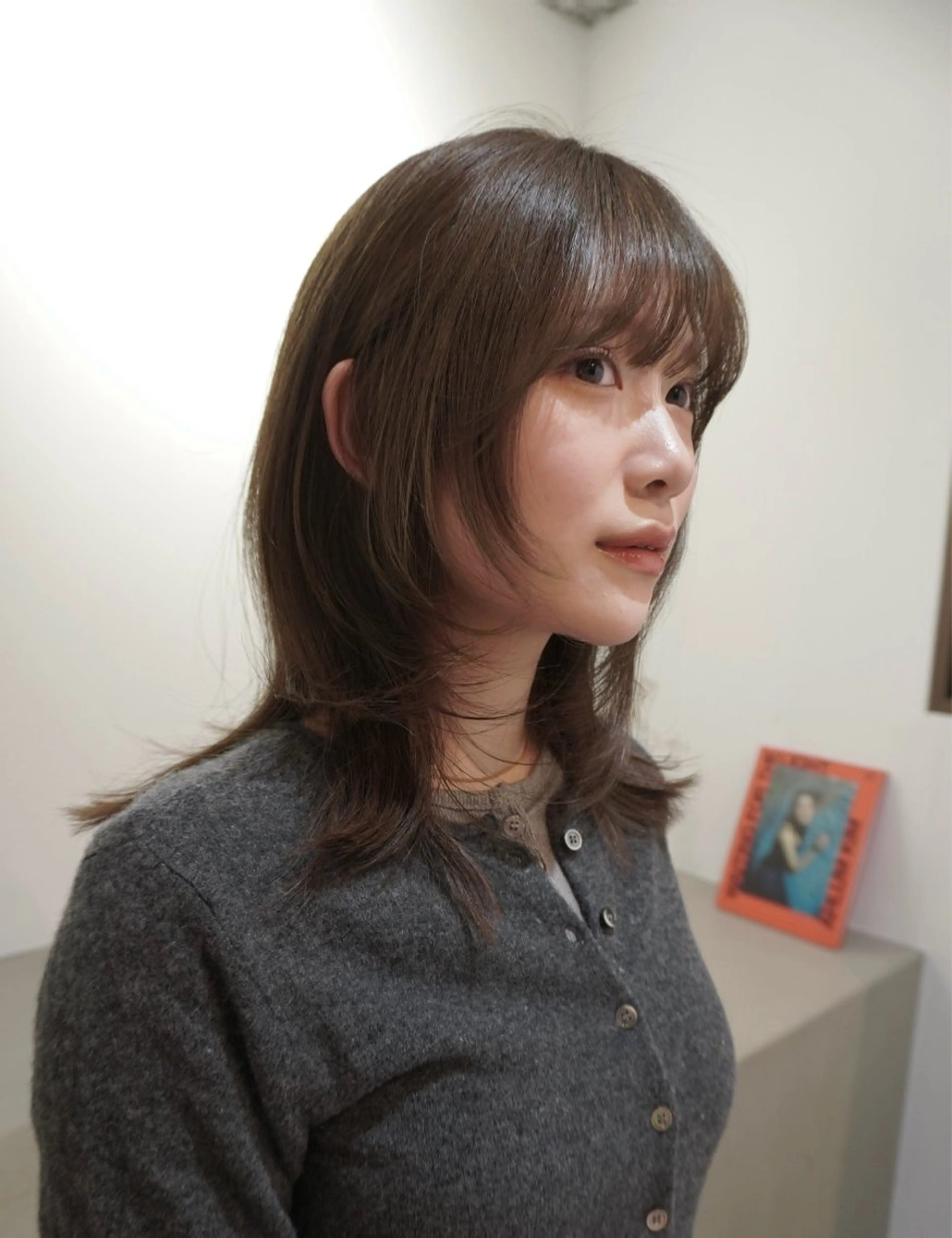 セミロング カラー ヘアアレンジ レイヤーカット カット ヘアカラー トリートメント 🎀suzuna 透明感colorのヘアスタイル