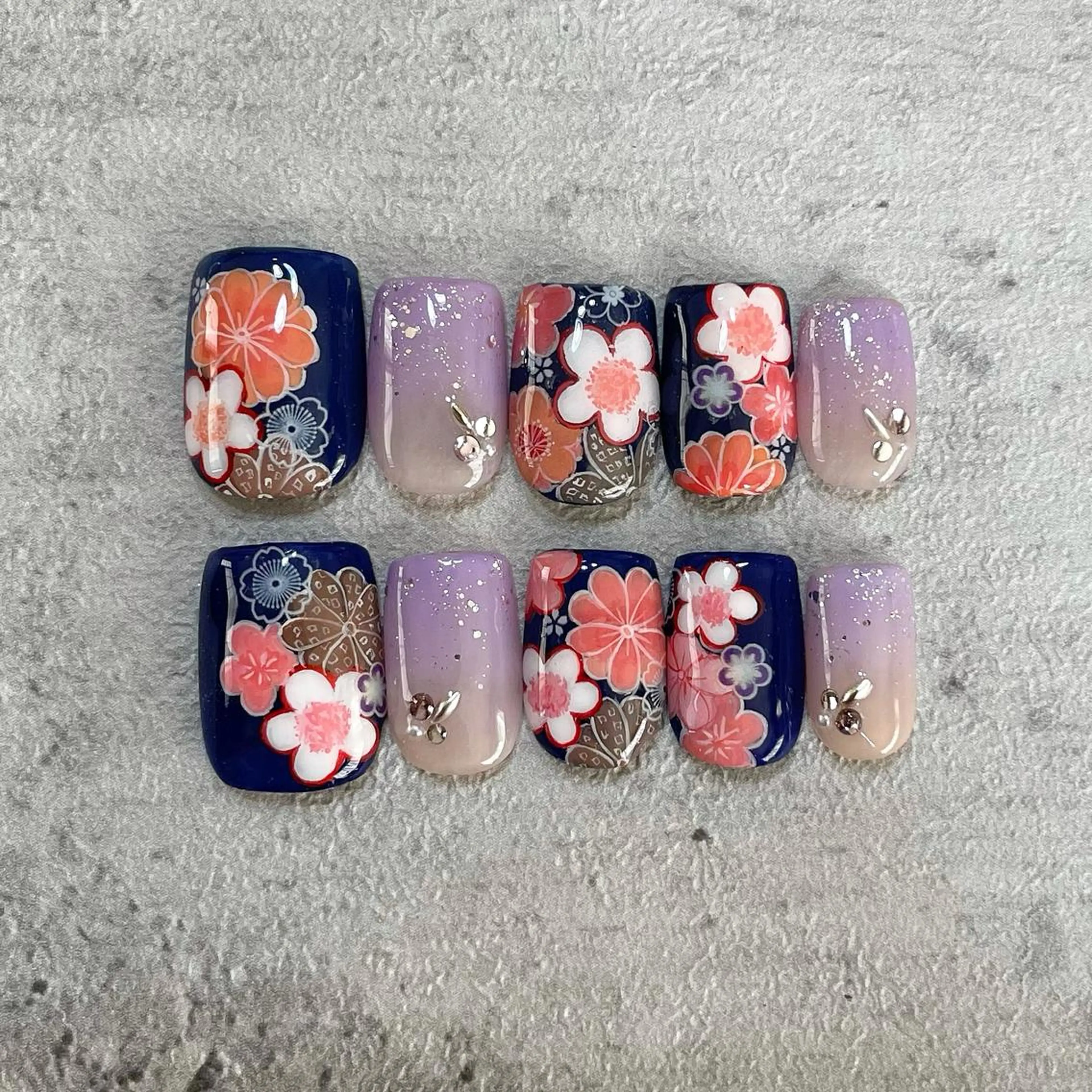 ネイル ネイルチップ 東 千夏のネイルデザイン