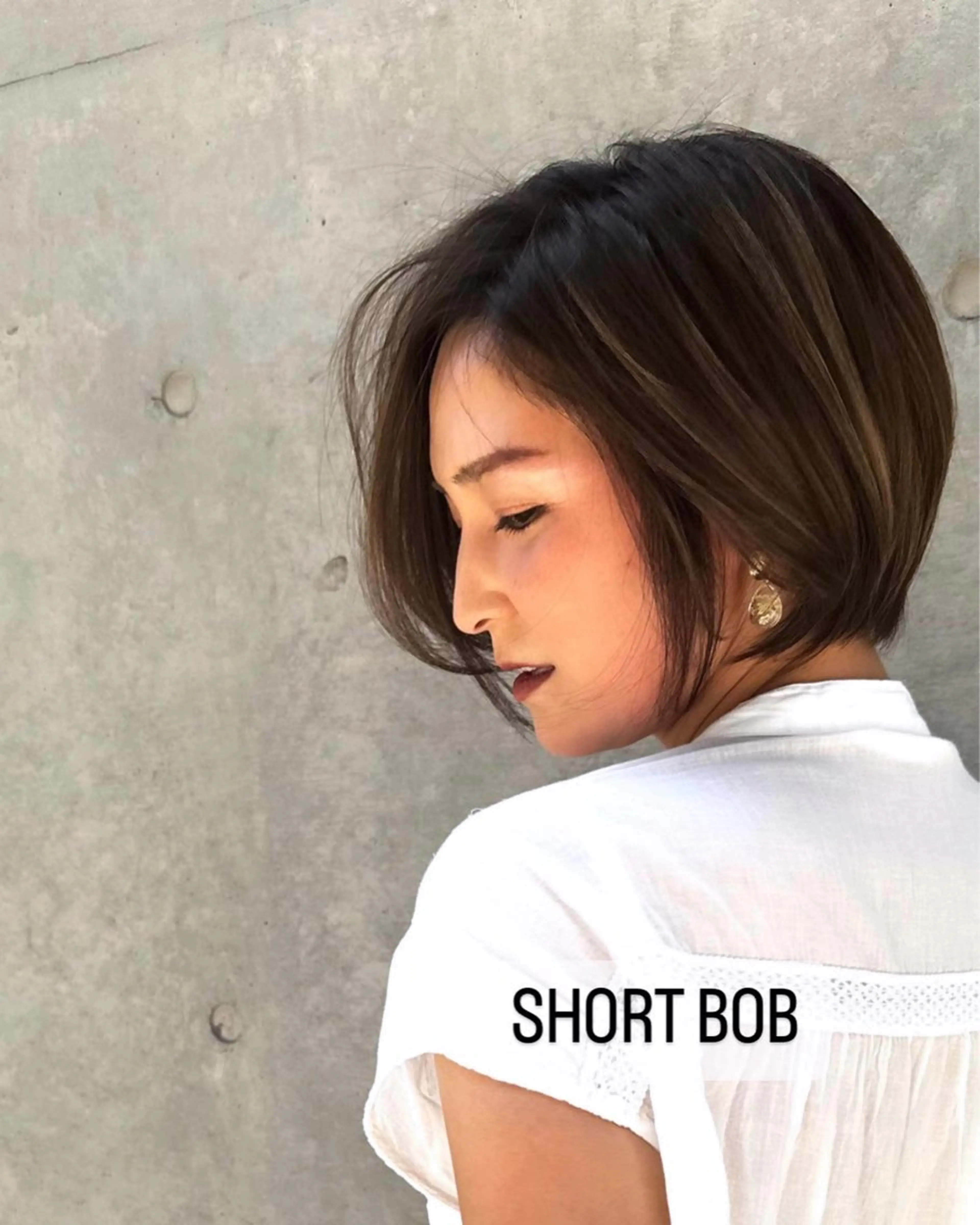 ショート カット トリートメント ヘッドスパ 美髪矯正/酸性ストレ ート/艶カラー/堅田のヘアスタイル