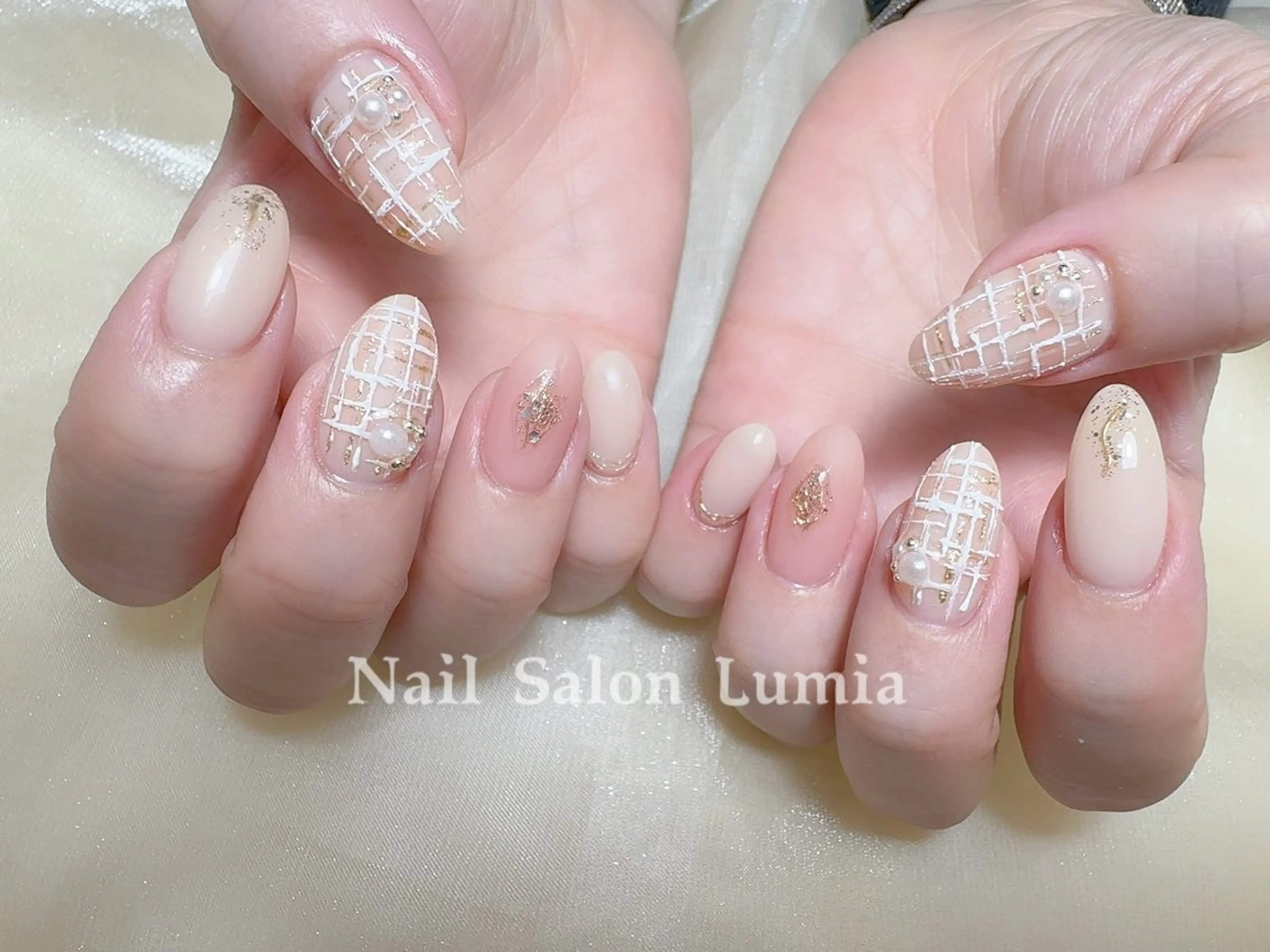 ネイル ハンドネイル ネイルサロン ルミア Lumia 店長のネイルデザイン