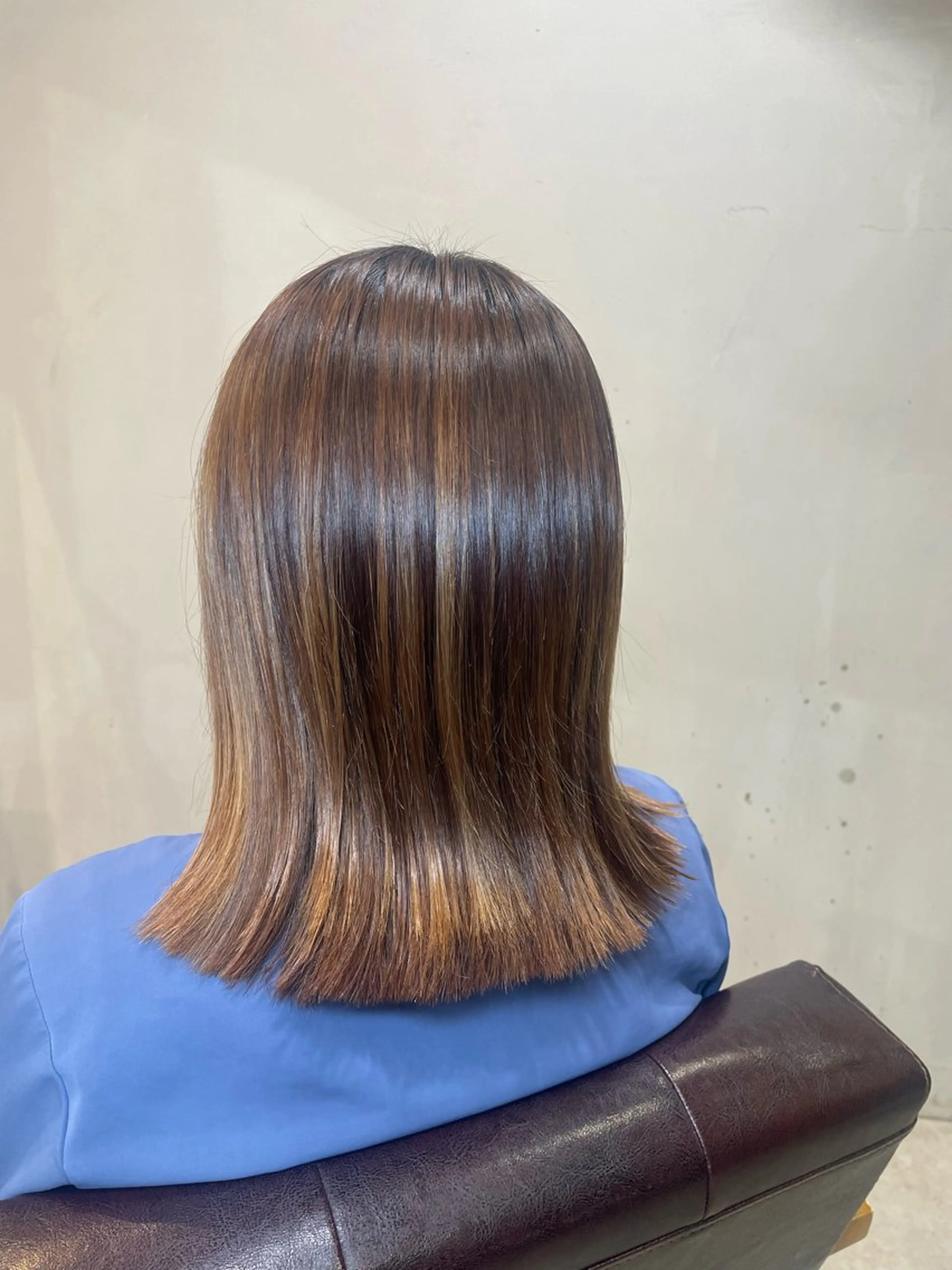 ミディアム 伊藤 実悠/豊橋/ 髪質改善カラーのヘアスタイル