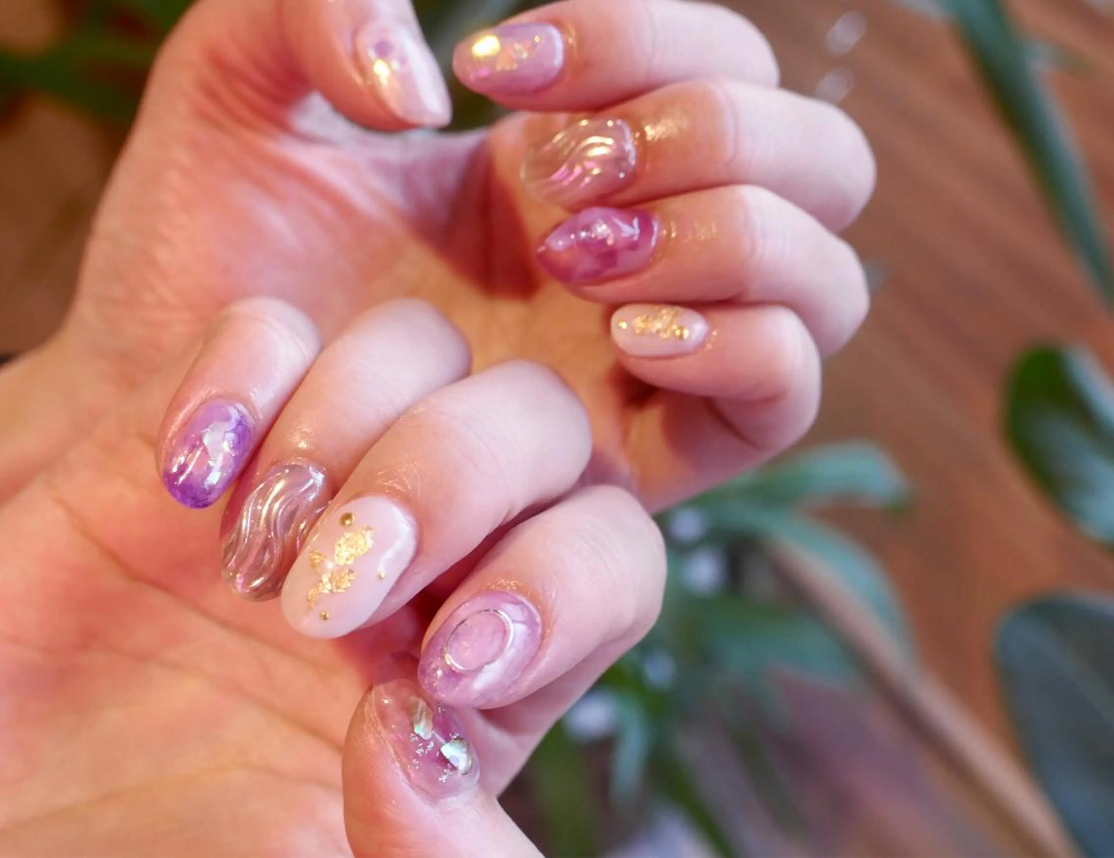 ネイル revia所属・ERI Nailistのネイルデザイン