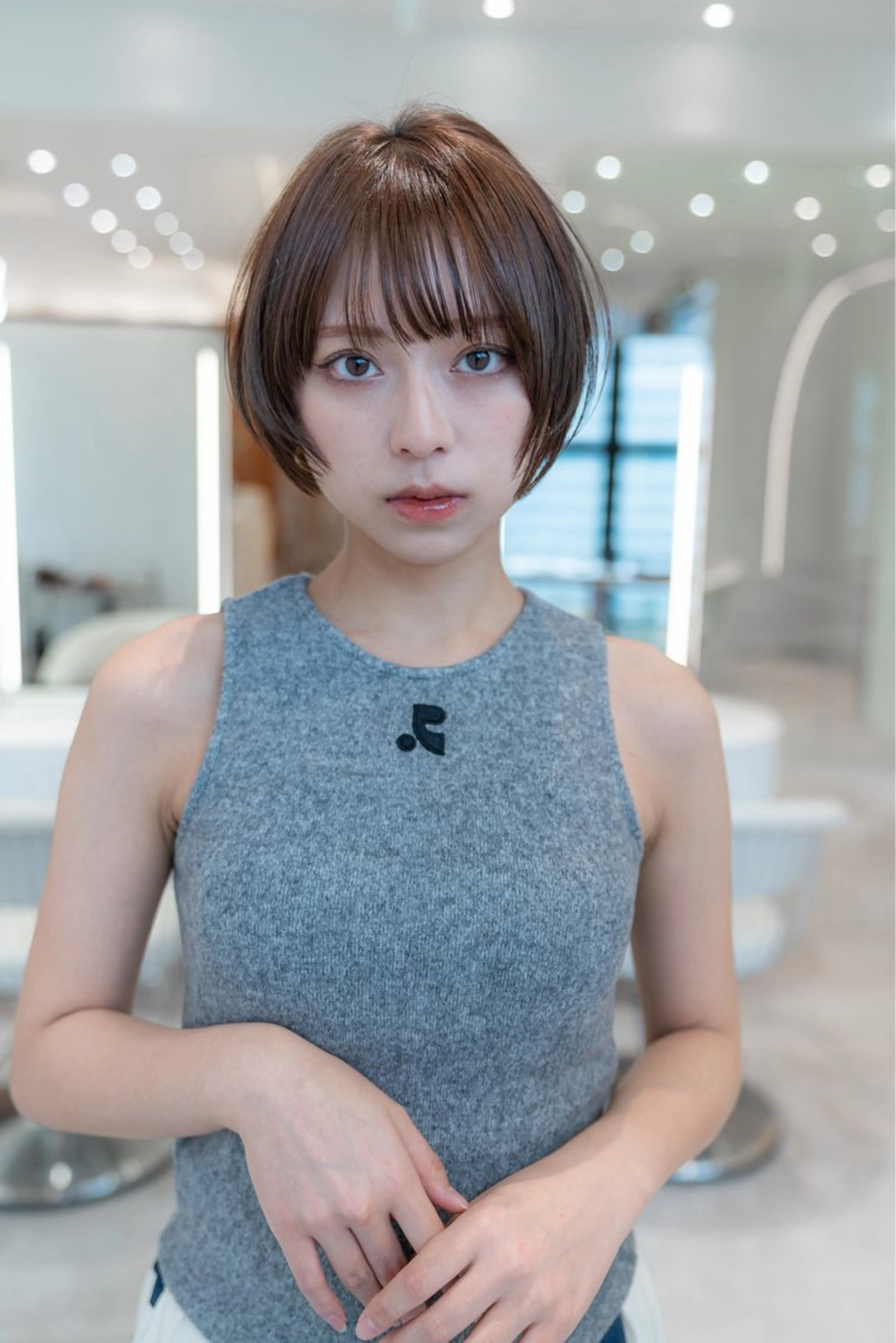 ショート カラー カット ヘアカラー トリートメント 🉐レイヤー/塩見 弘樹🉐渋谷のヘアスタイル