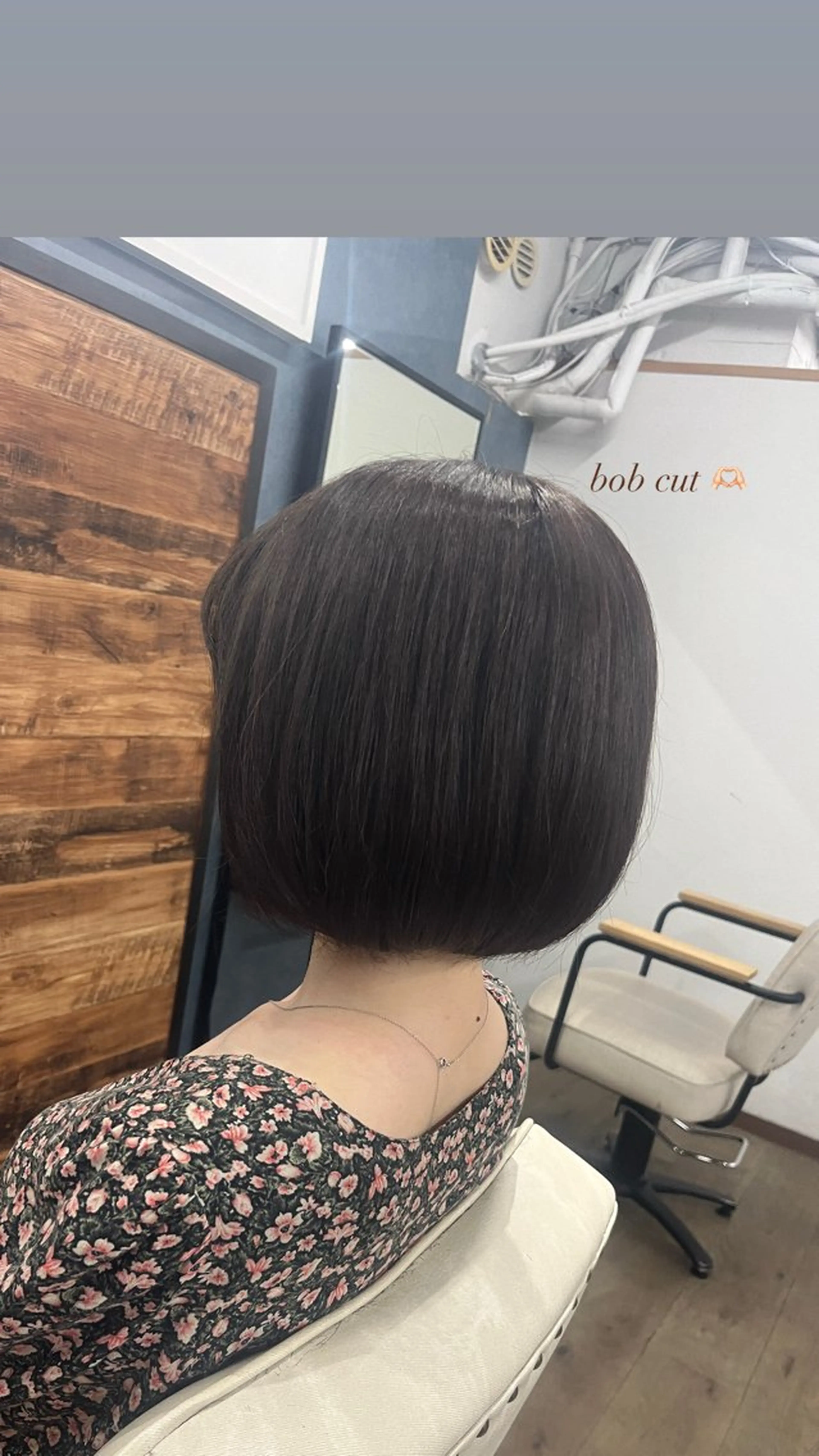 ショート ボブ 似合わせカット 酒井 緋菜のヘアスタイル