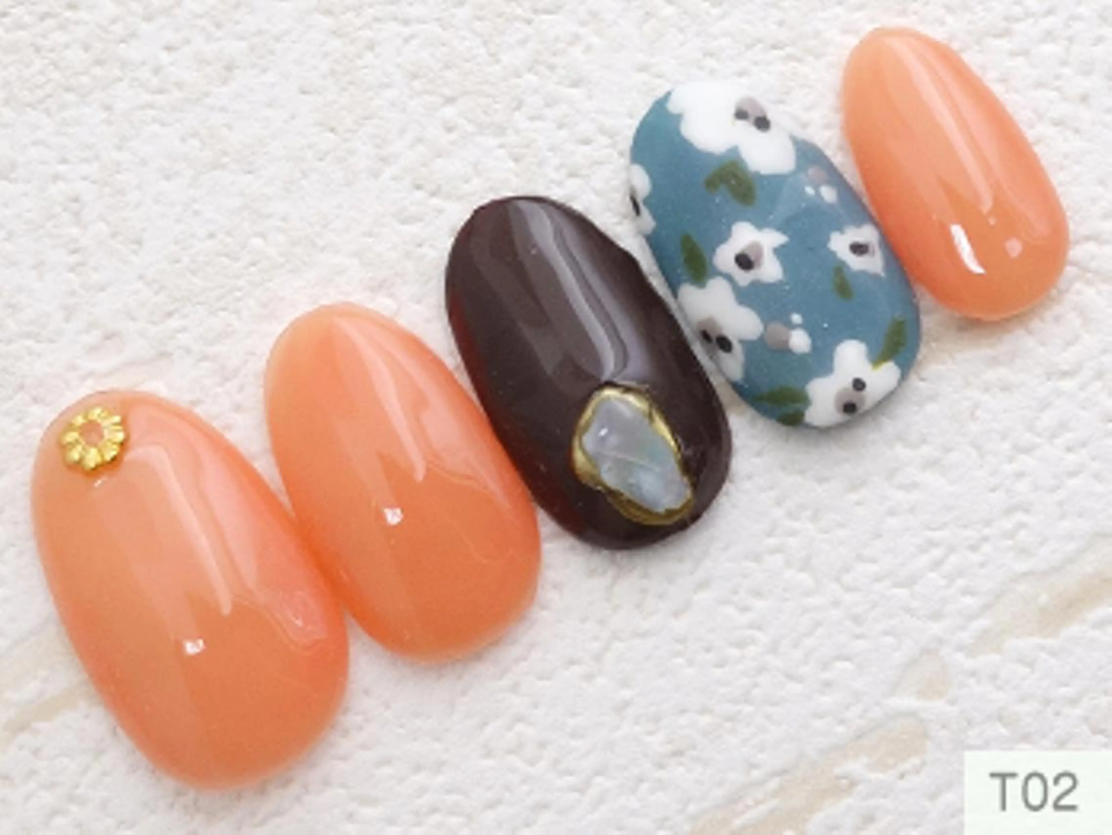 ネイル アートネイル ジェルネイル マグネットネイル ネイル nanのネイルデザイン