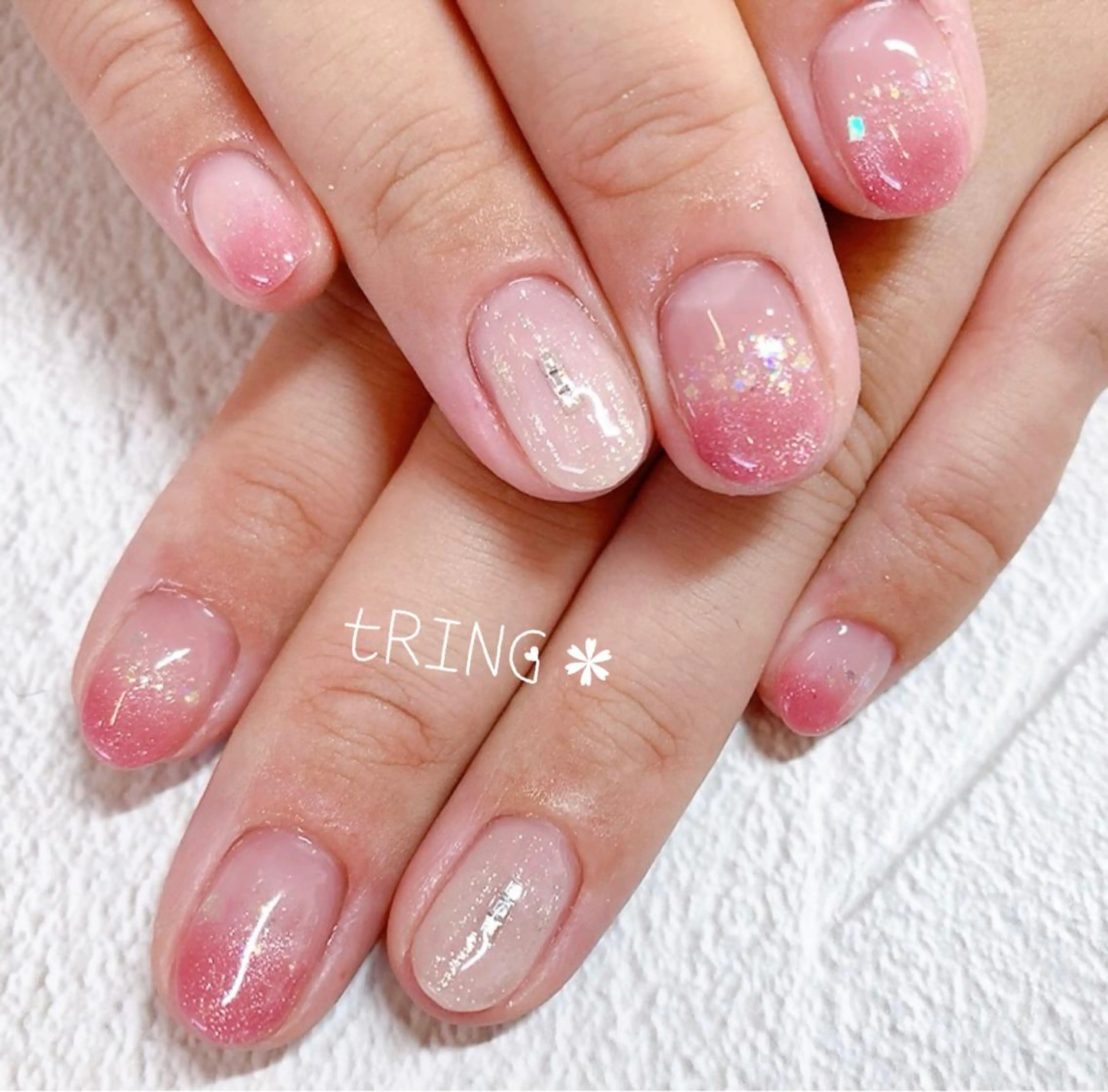 ネイル ハンドネイル tRING* しいの木台のネイルデザイン