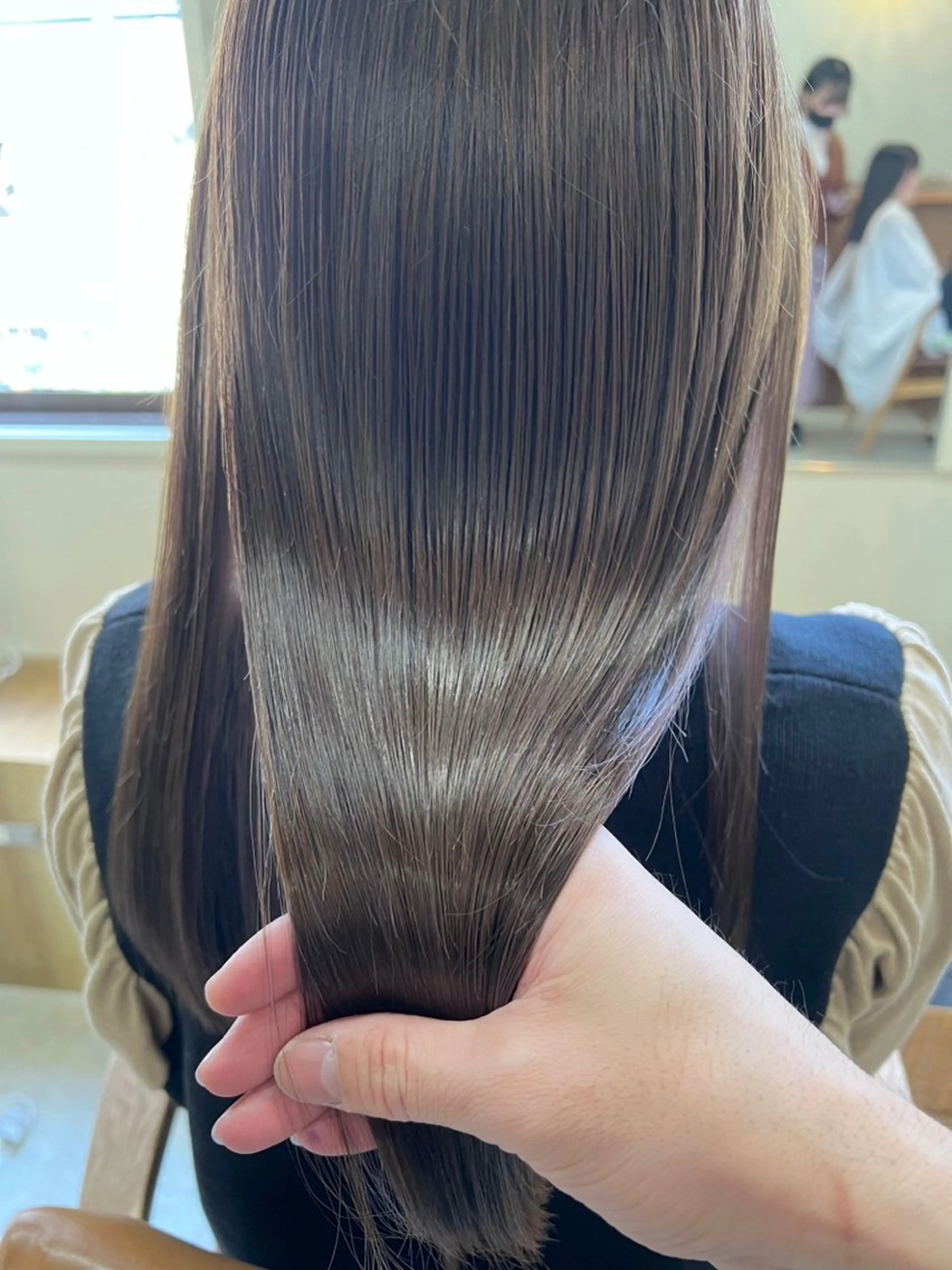 ロング ヘアカラー トリートメント 🌻花屋併設🌻濱 幸帆のヘアスタイル