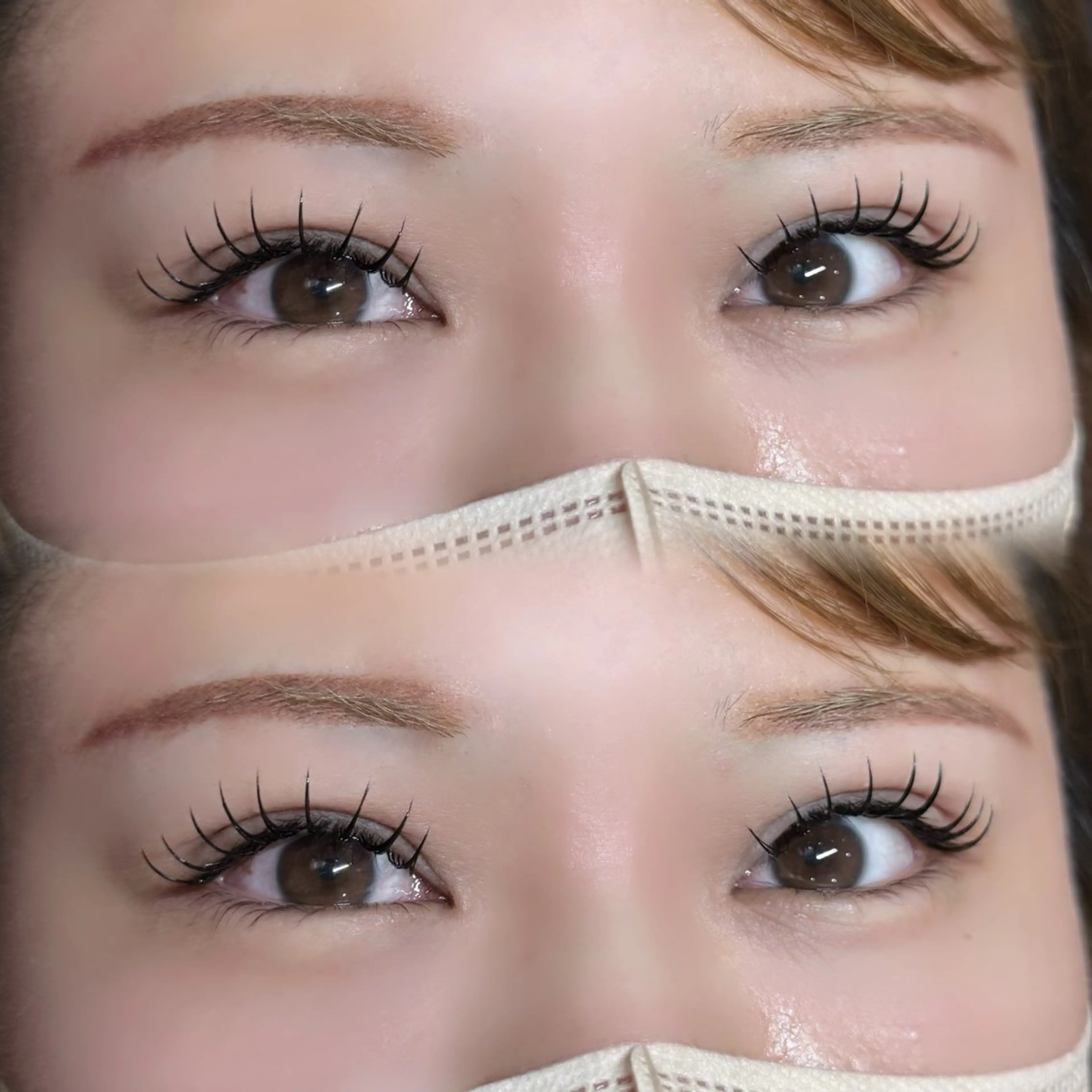 マツエク・マツパ フラットラッシュ マツエク Lunella RENAのマツエク・マツパデザイン