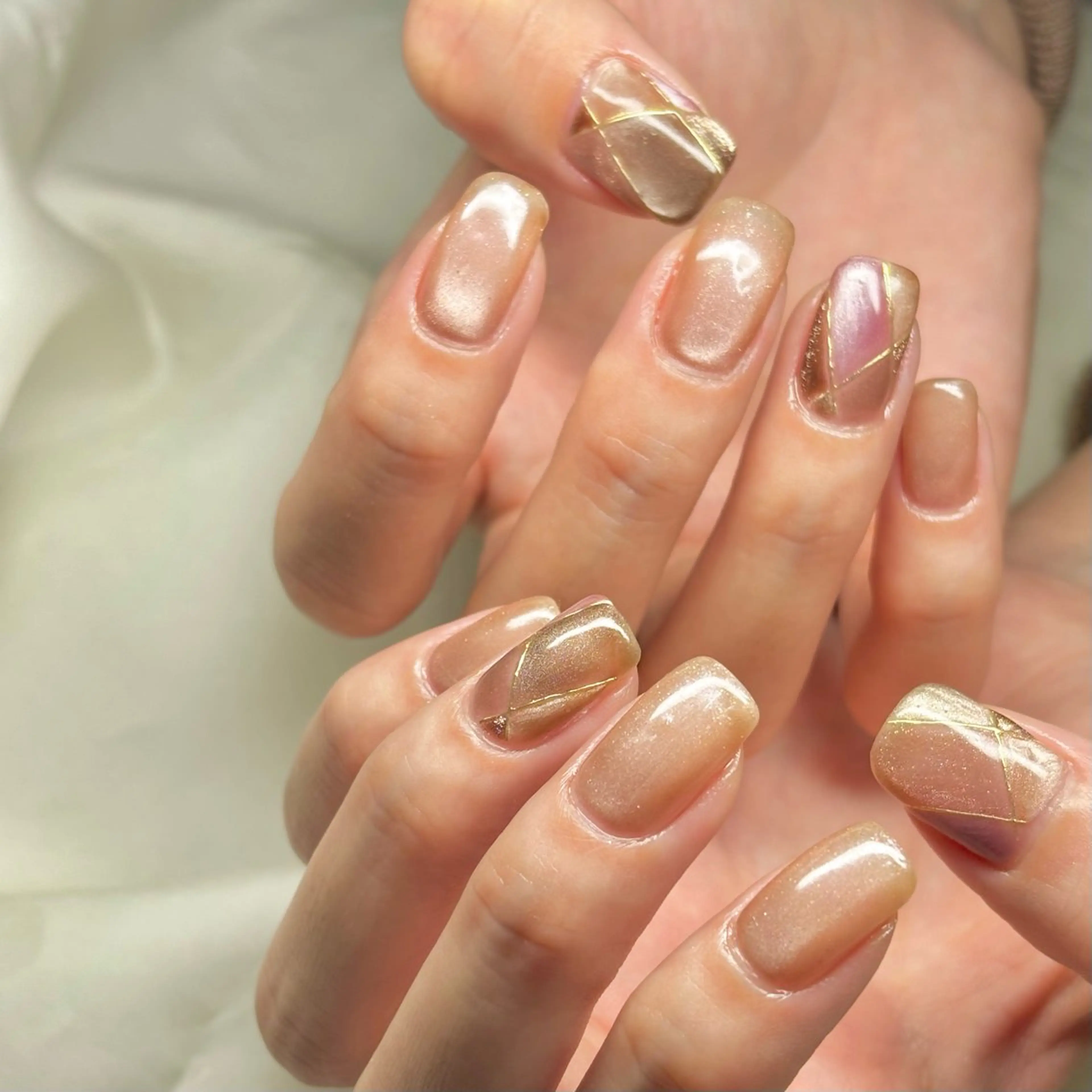 メンズ ネイル マグネットネイル ハンドネイル ハンドケア nail&eye Aoのマツエク・マツパデザイン