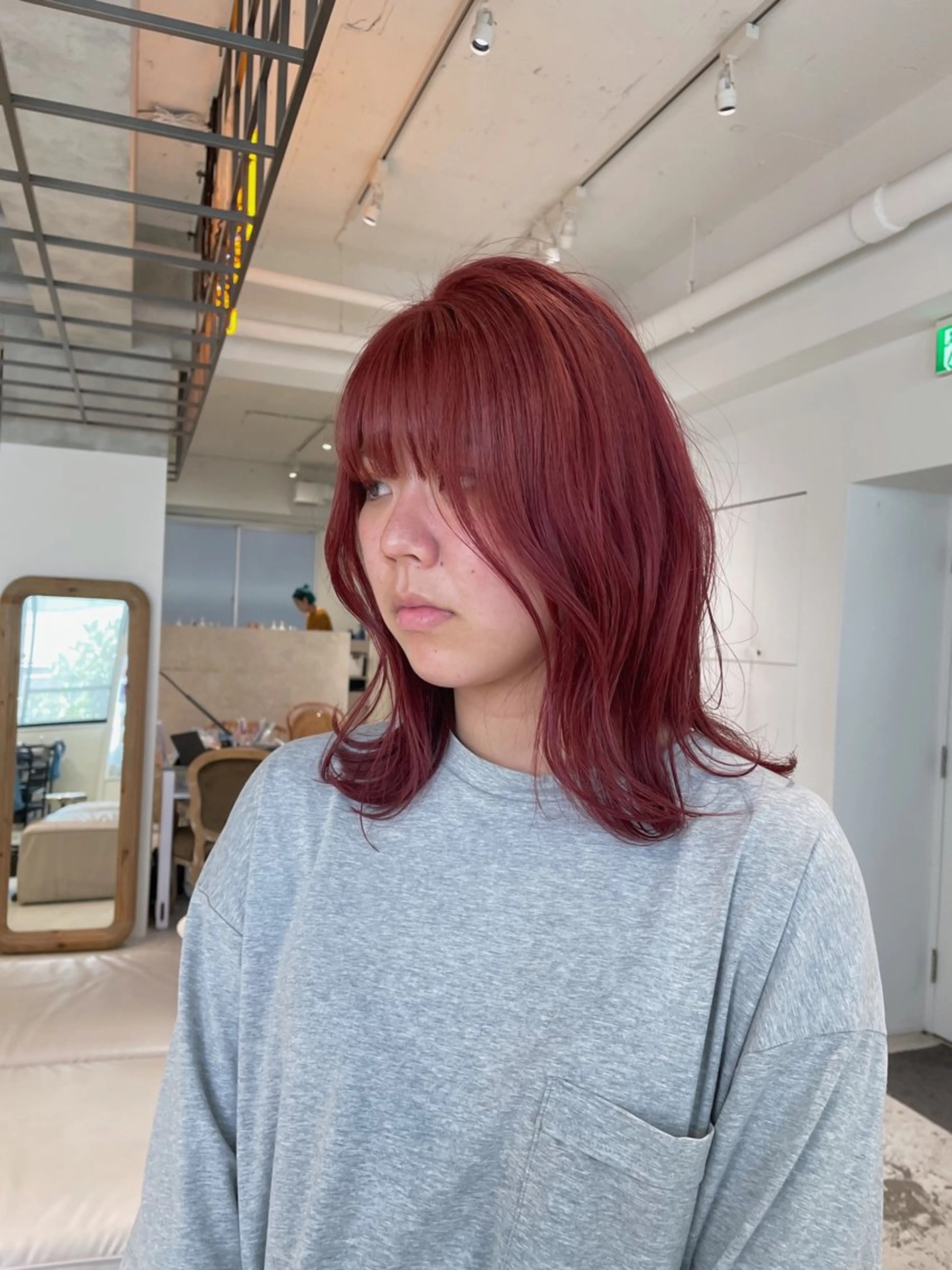 ミディアム カラー ralme/sol 髙橋一哉のヘアスタイル