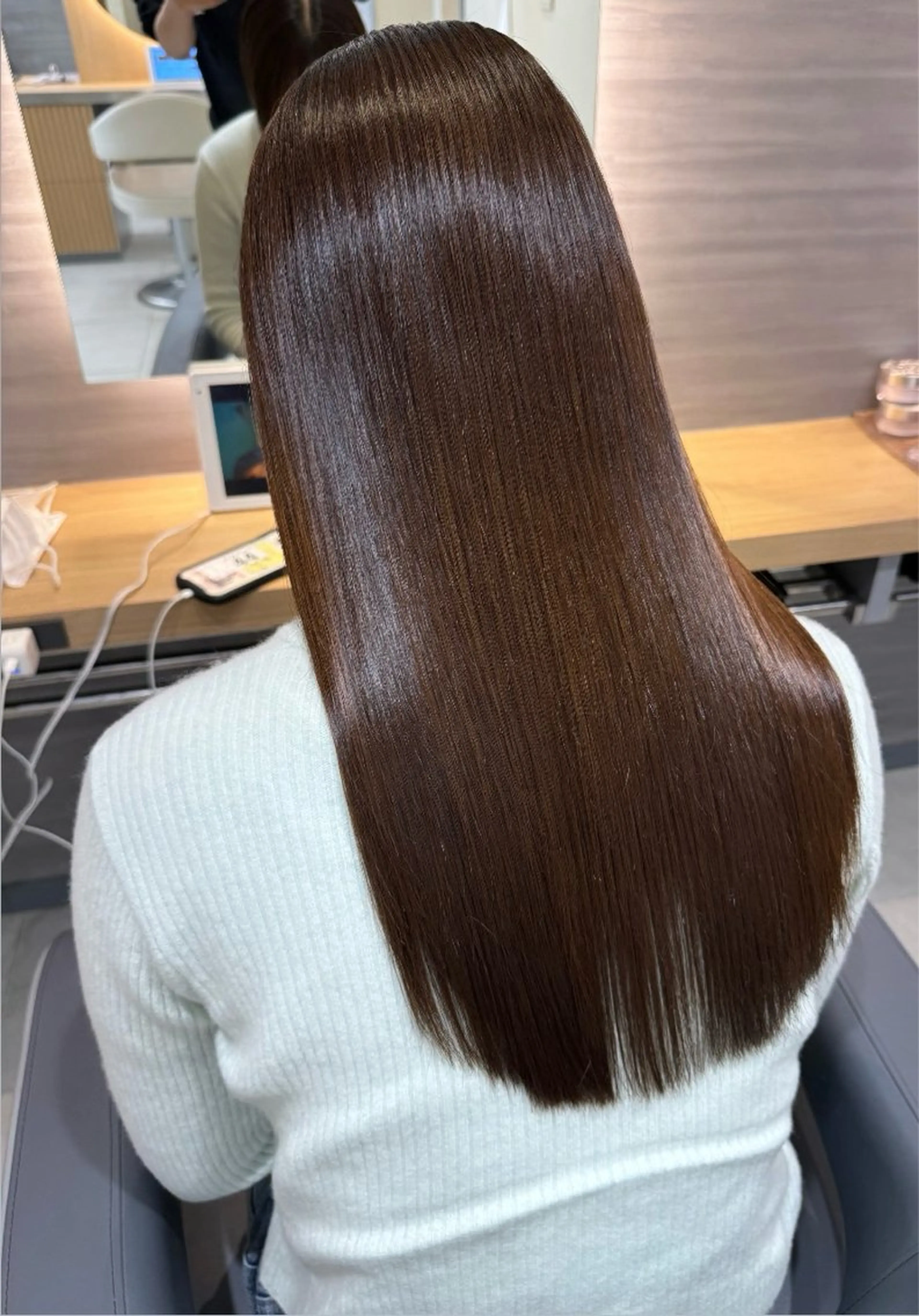 ロング 林 利大のヘアスタイル