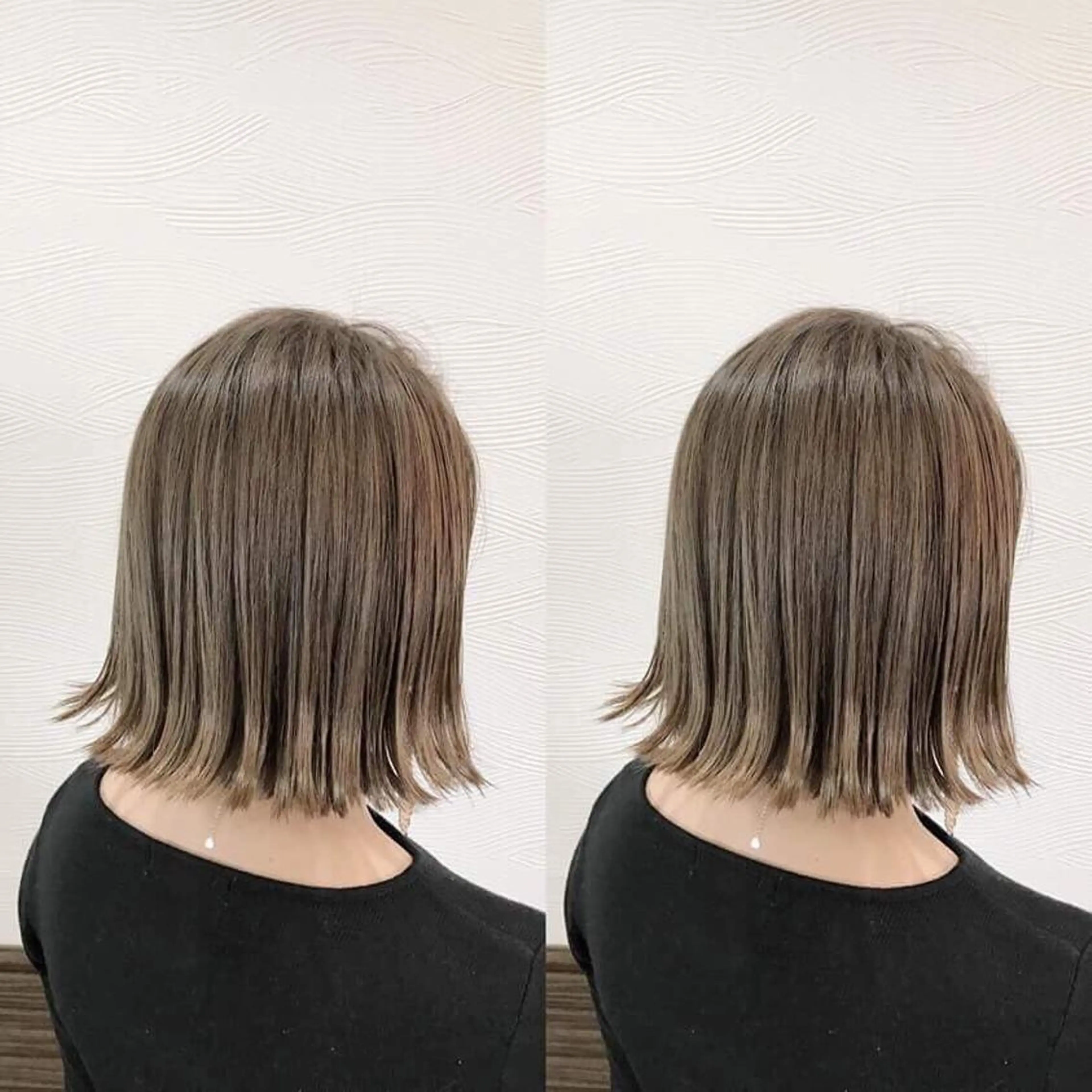 ショート カラー 外ハネヘア ヘアカラー ✖️リーアキト LEEAKITO✖️のヘアスタイル