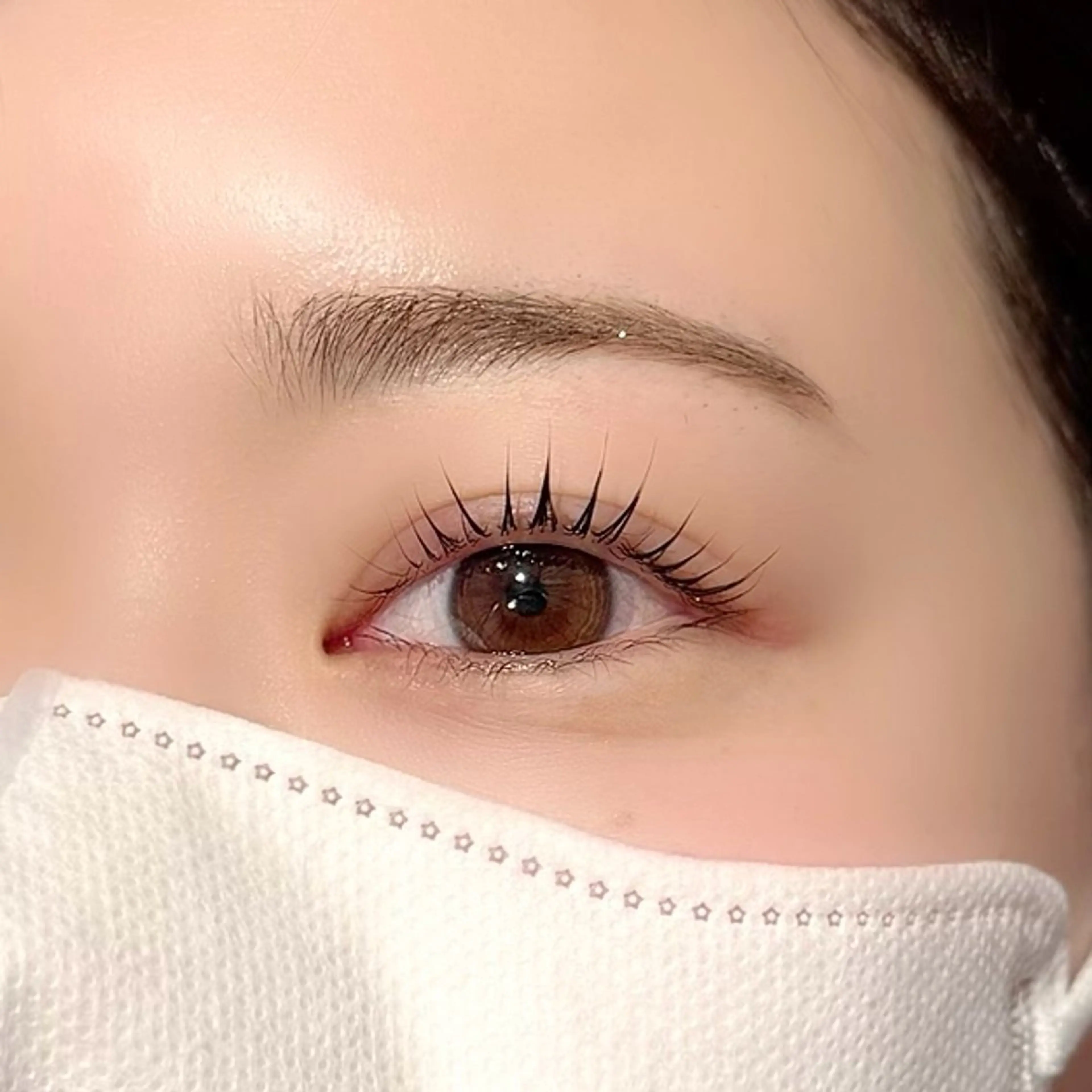 マツエク・マツパ カラーモデル𓍲艶髪 🫧秋積日向のヘアスタイル