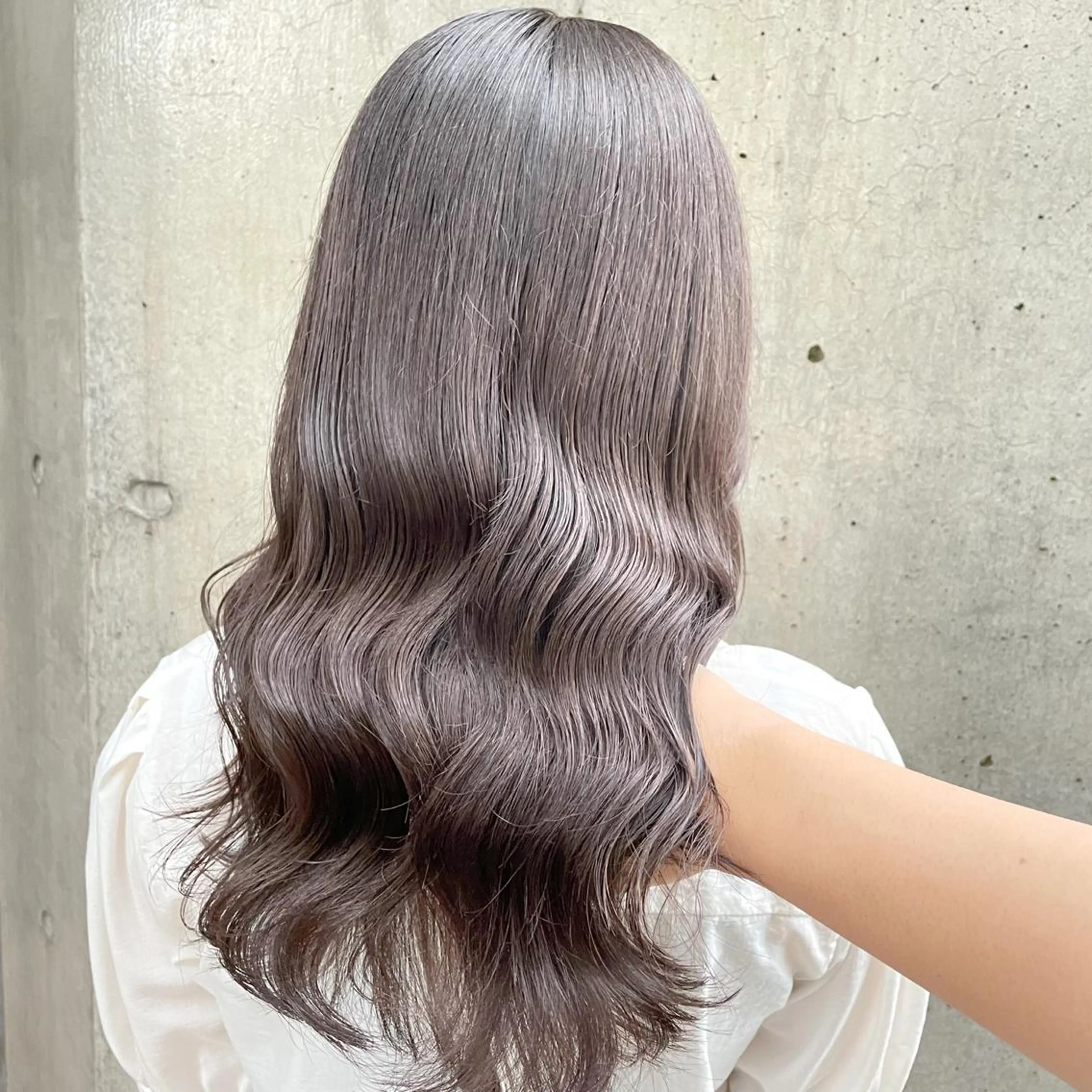 セミロング カラー ヘアカラー トリートメント 縮毛矯正/髪質改善 /韓国風　山川春輝のヘアスタイル