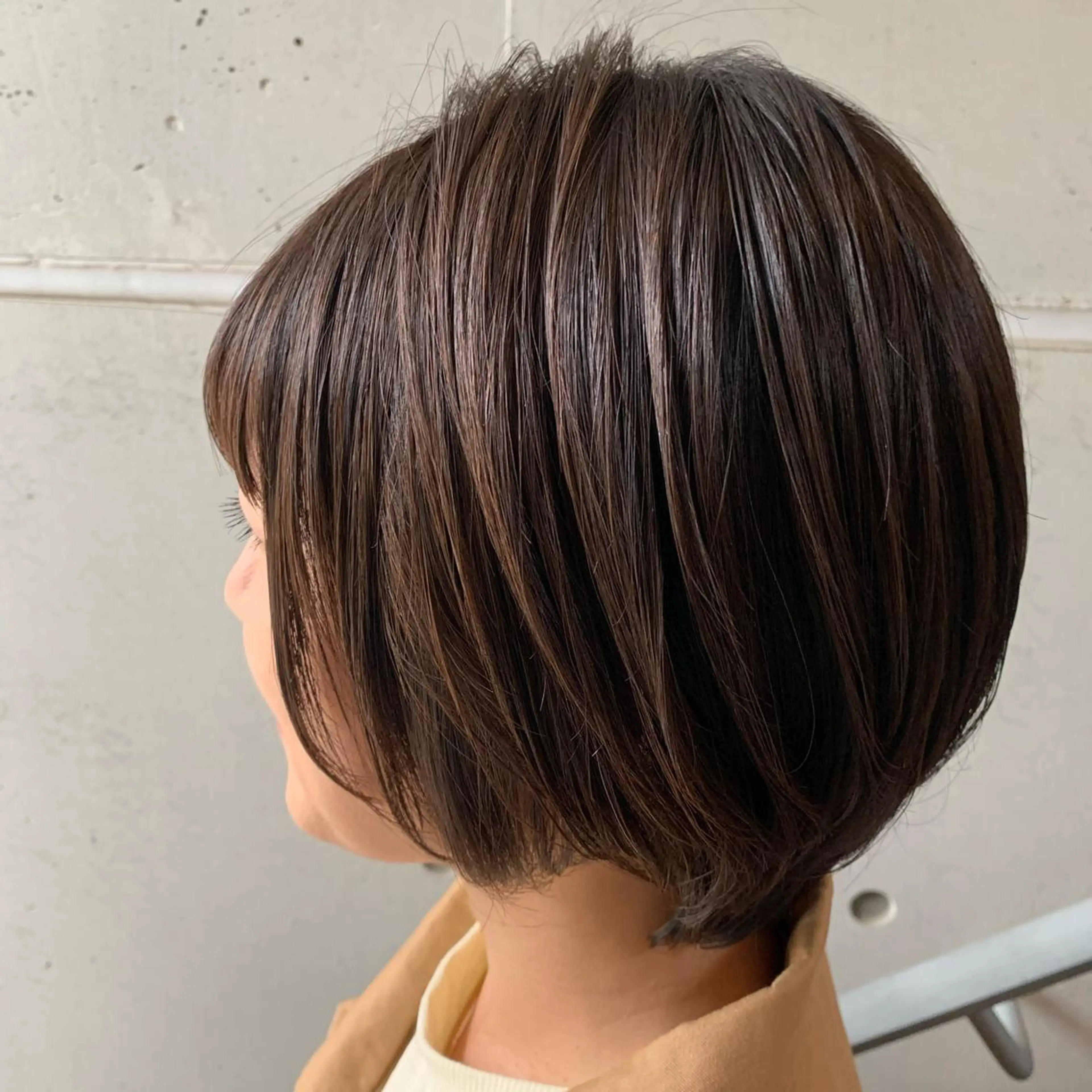 ショート 庄司 美佑樹のヘアスタイル
