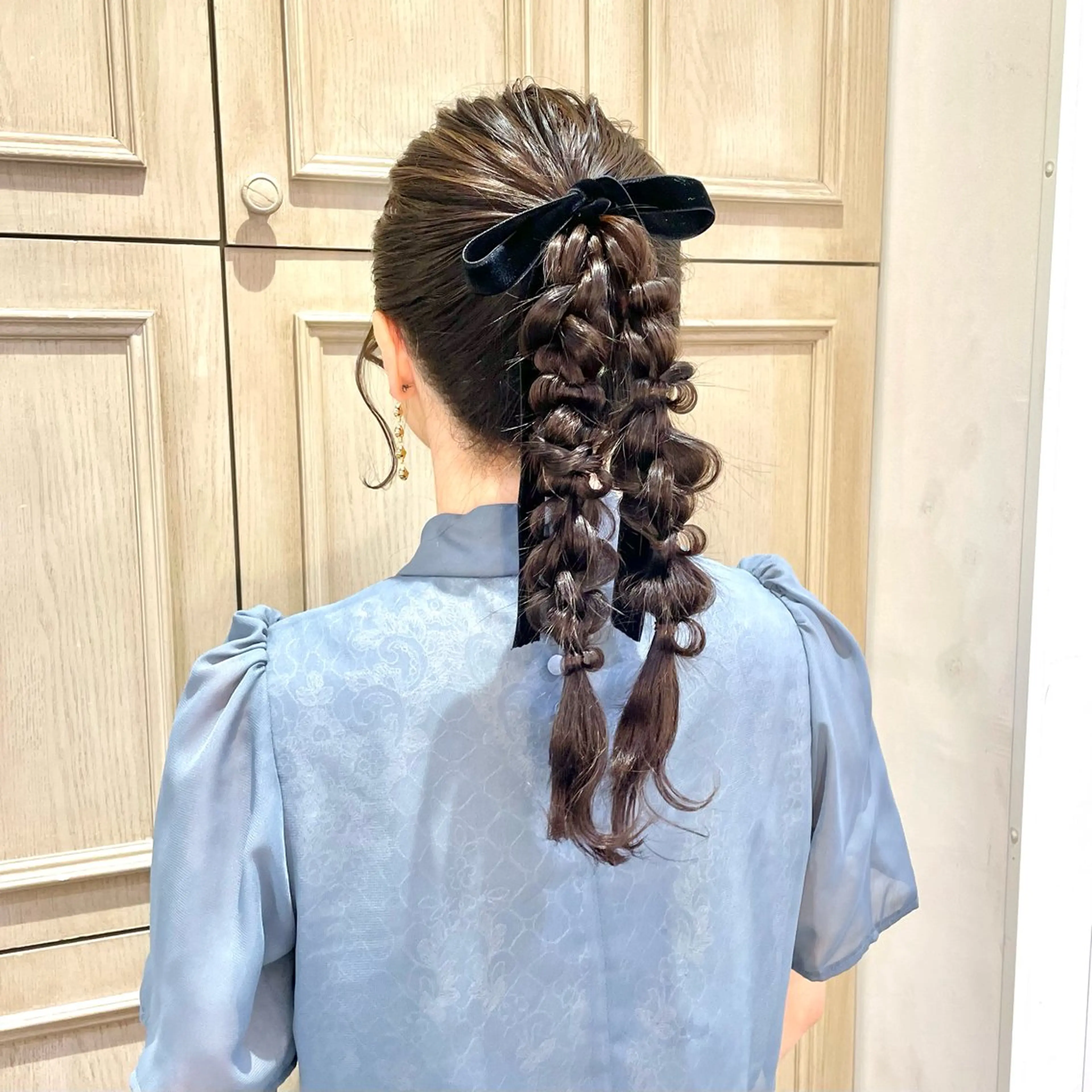 ヘアアレンジ ハイトーンカラー/ 長さだし🐇きょうかのヘアスタイル