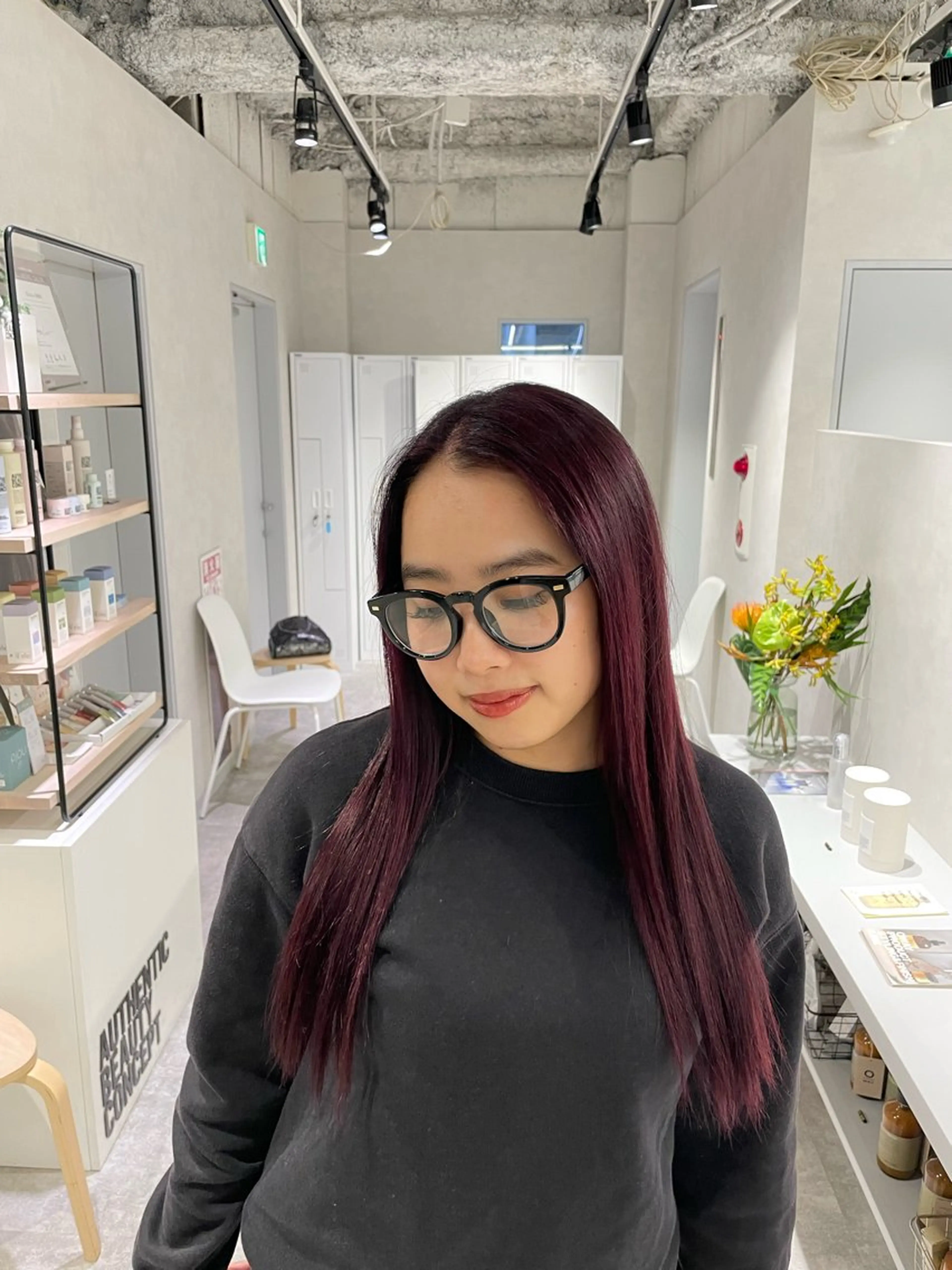 カラー モデル募集中/西梅田 かえで🎀のヘアスタイル