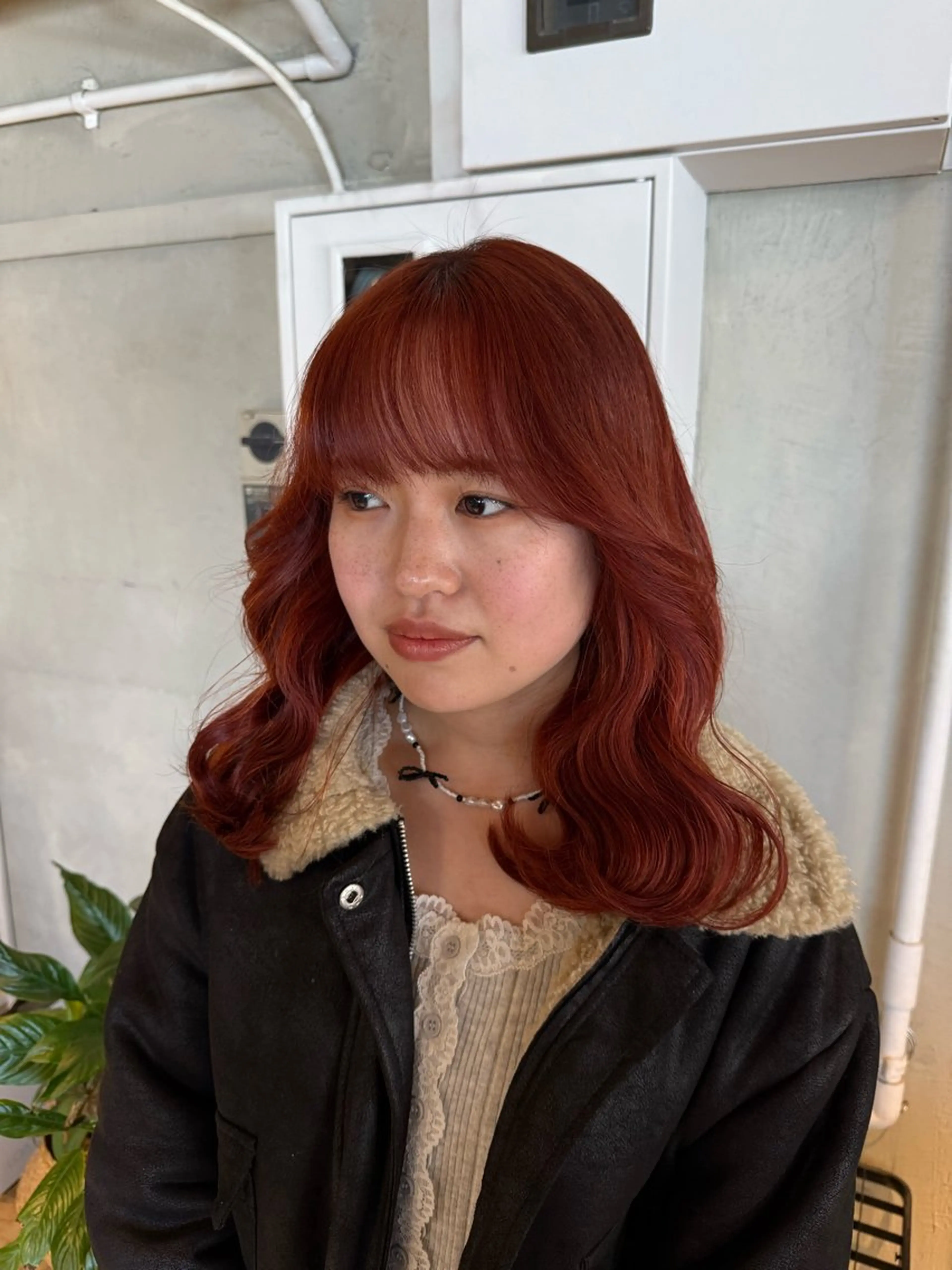 セミロング カラー ヘアアレンジ ヘアカラー トリートメント ヘアセット 海外/ハイトーン🪽 ☯️ami☯️のヘアスタイル