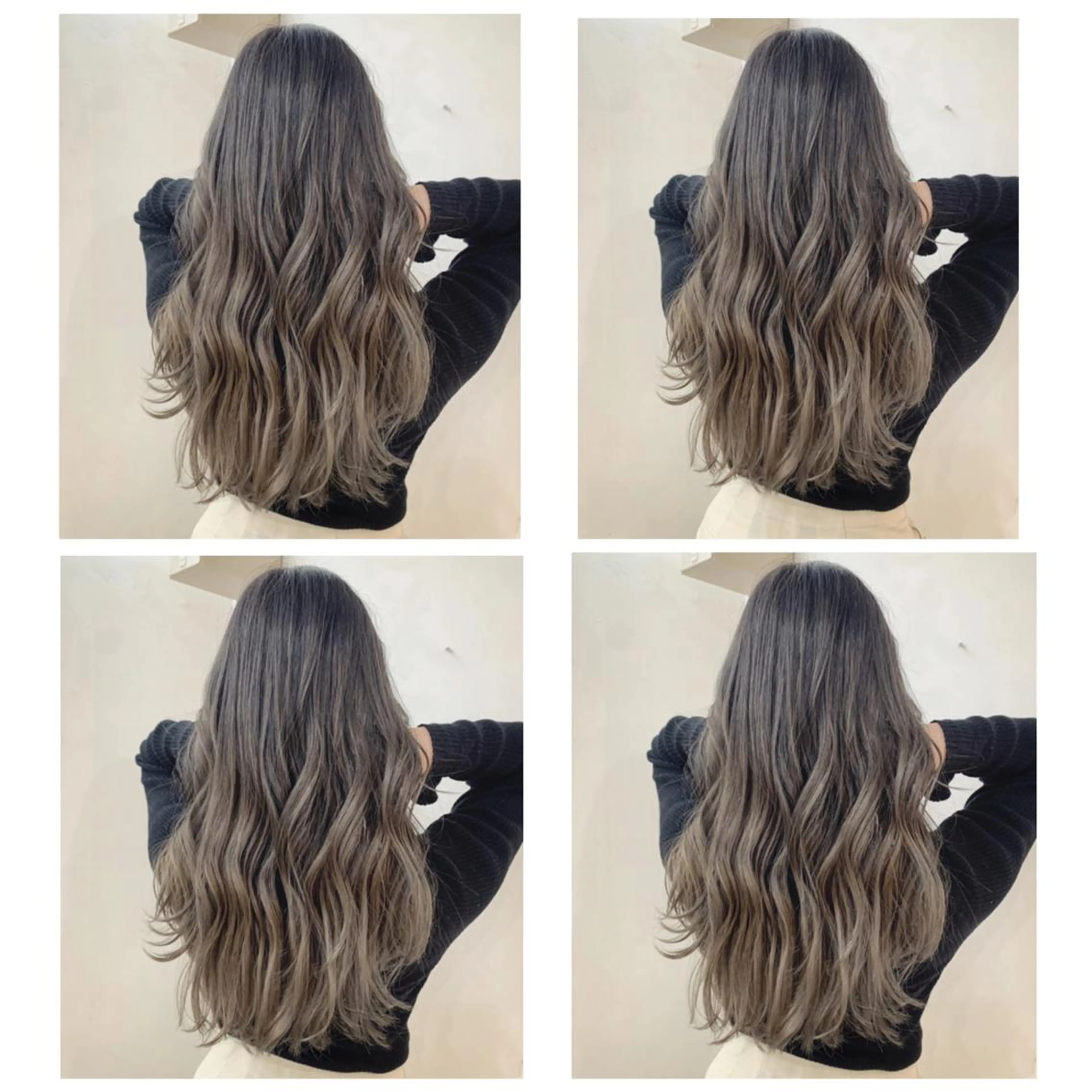 ロング カラー カット ヘアカラー 京都大人女性ショート 徒歩1分/秋山のヘアスタイル