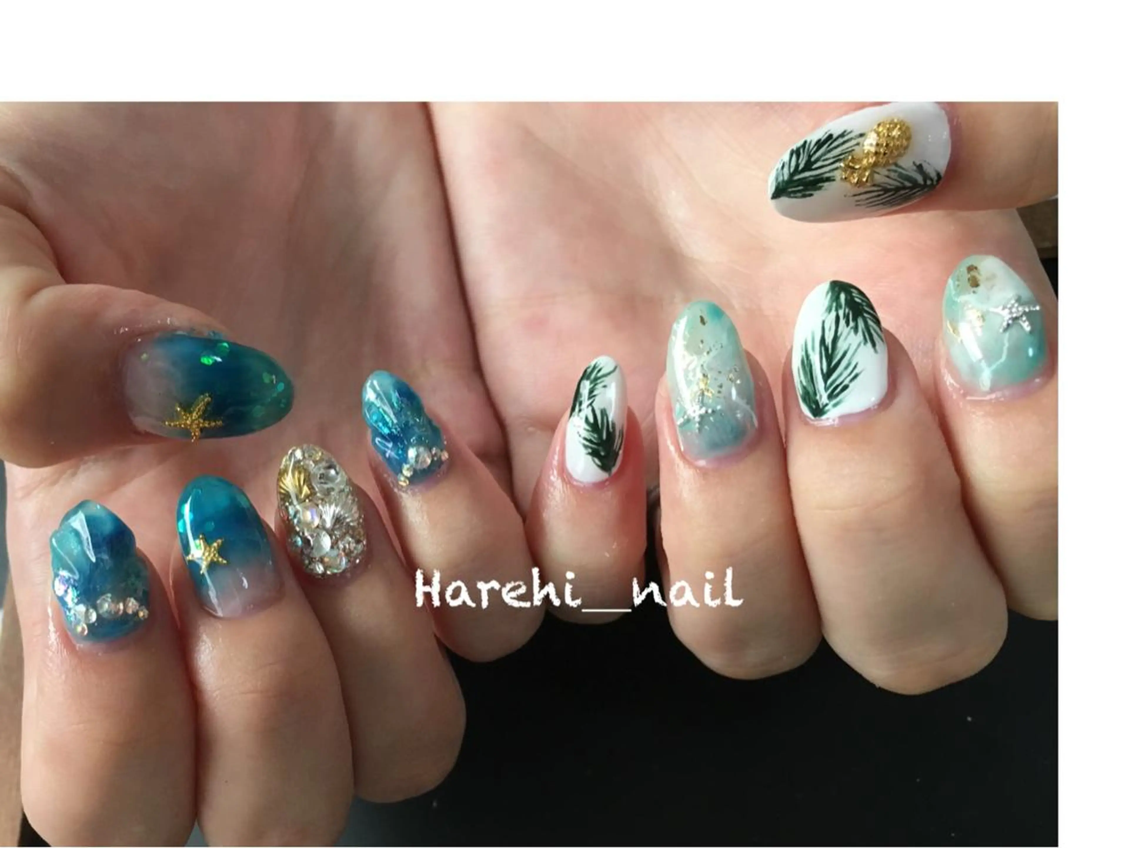 ネイル ハンドネイル Harehi_ nailのネイルデザイン