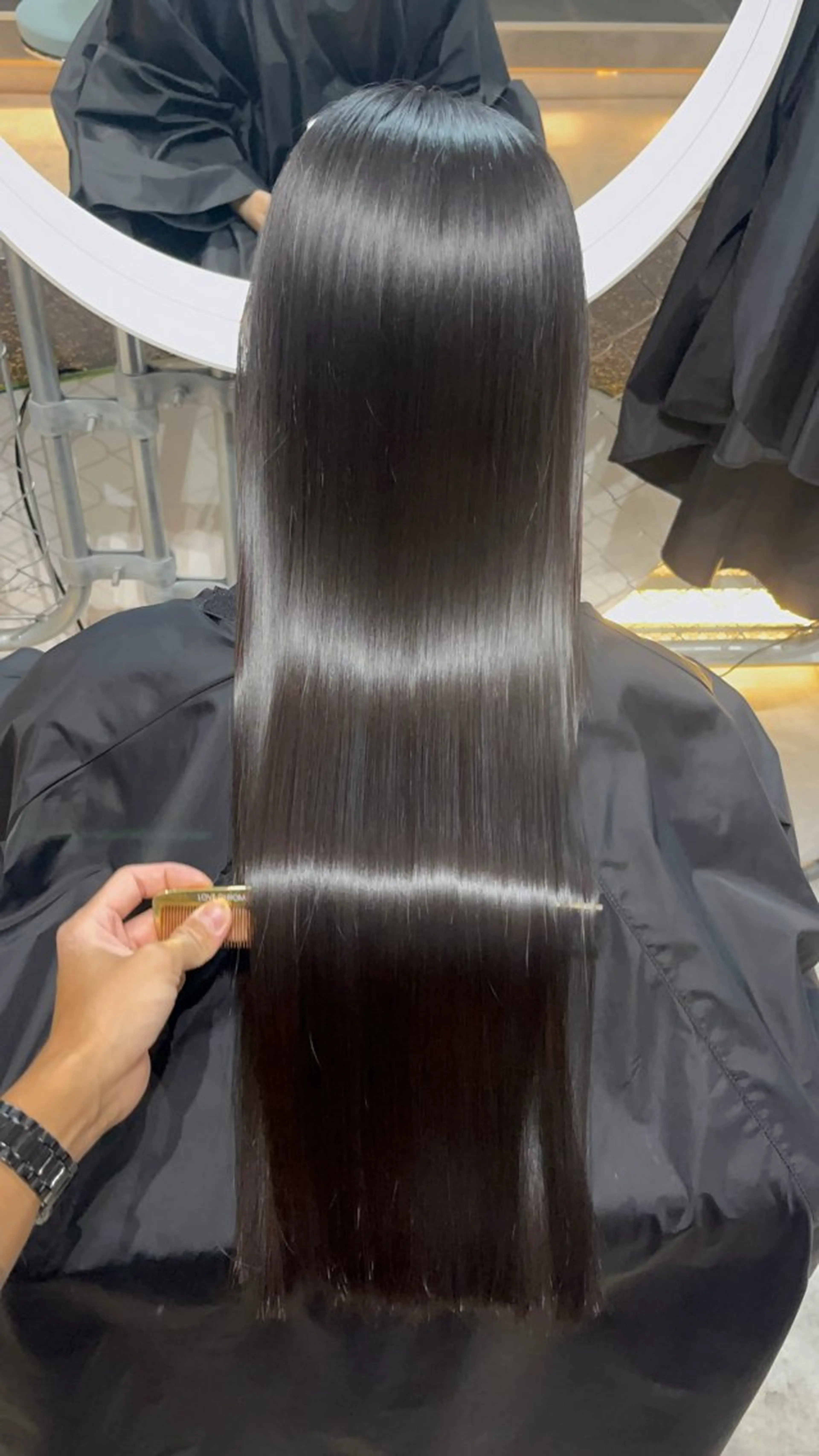 ロング 縮毛矯正 トリートメント CoCooN TAKUMAのヘアスタイル