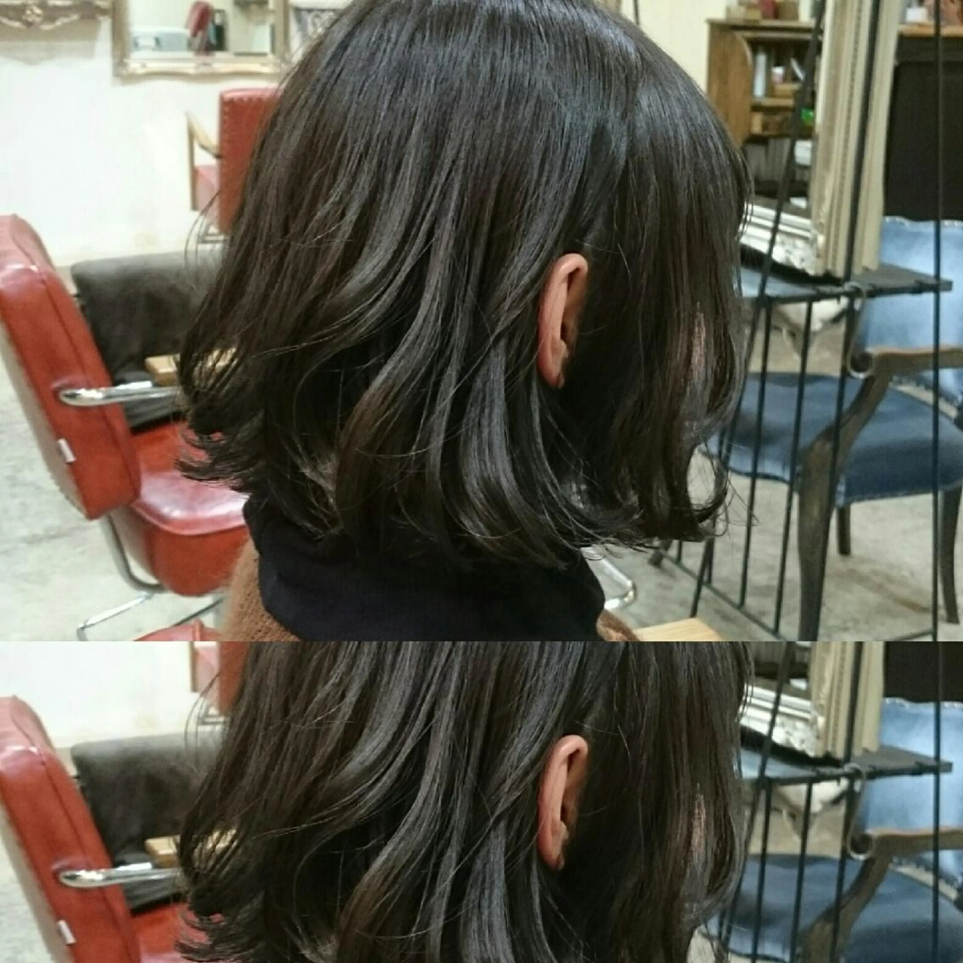 ショート カラー アディクシーカラー グレージュ カーキグレージュ RITA Hairs所属・☆艶髪・美髪☆ 川本のヘアスタイル