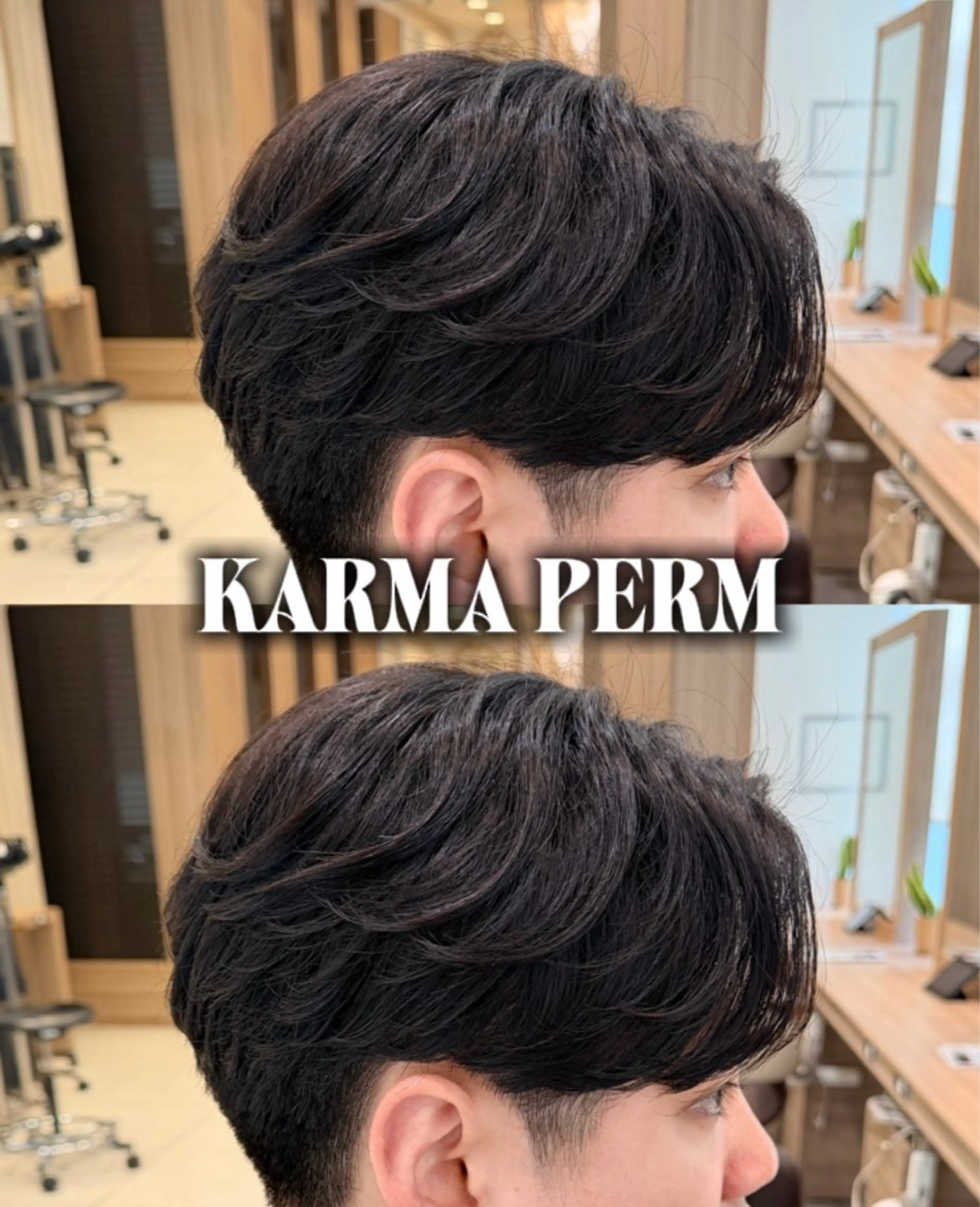 パーマ メンズ カット パーマ 波巻き･カルマ パーマ特化/aoiのヘアスタイル