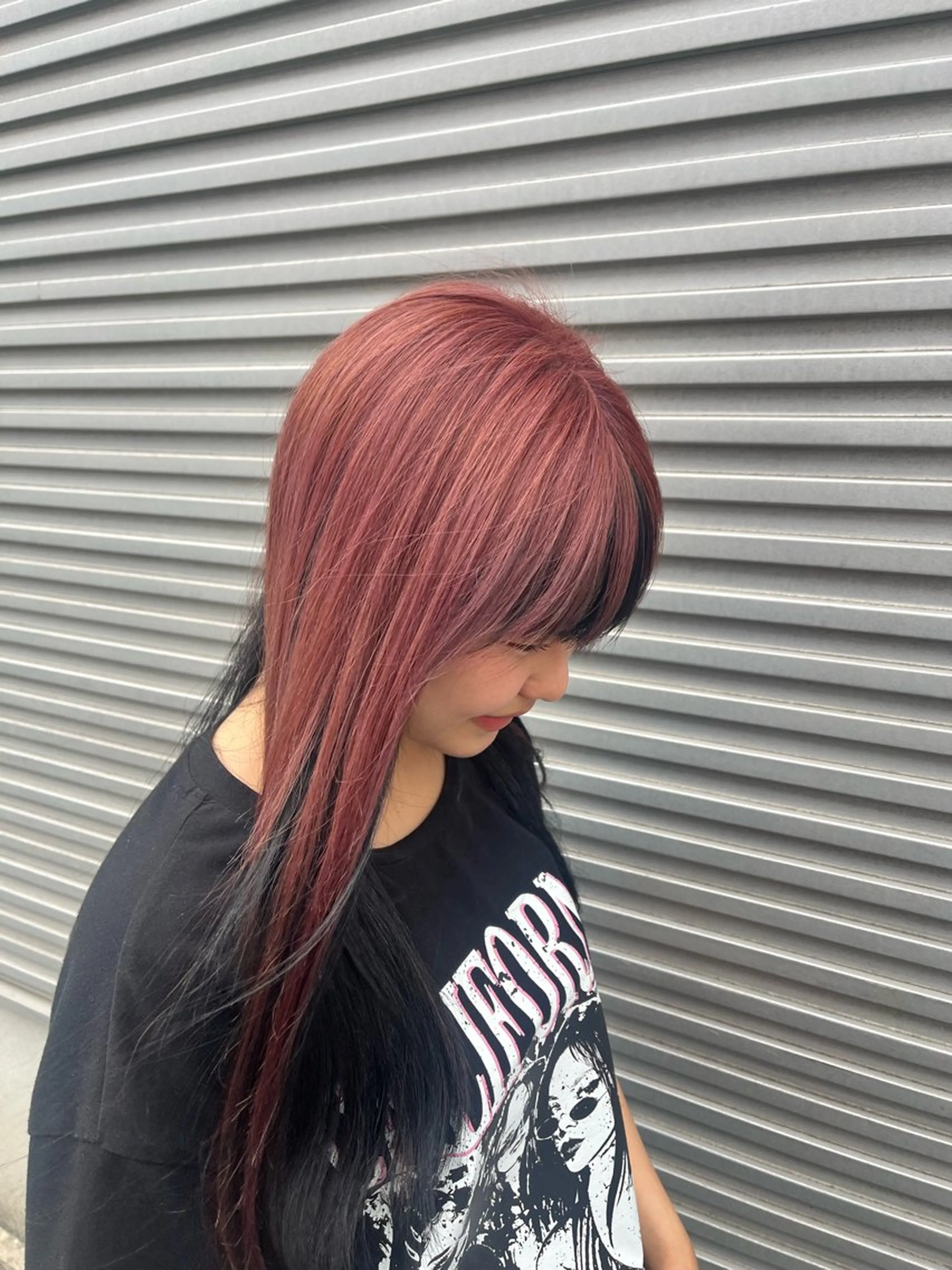 ロング カラー カット ヘアカラー トリートメント ベージュカラー⌇ くびれヘア.𐙚心音のヘアスタイル