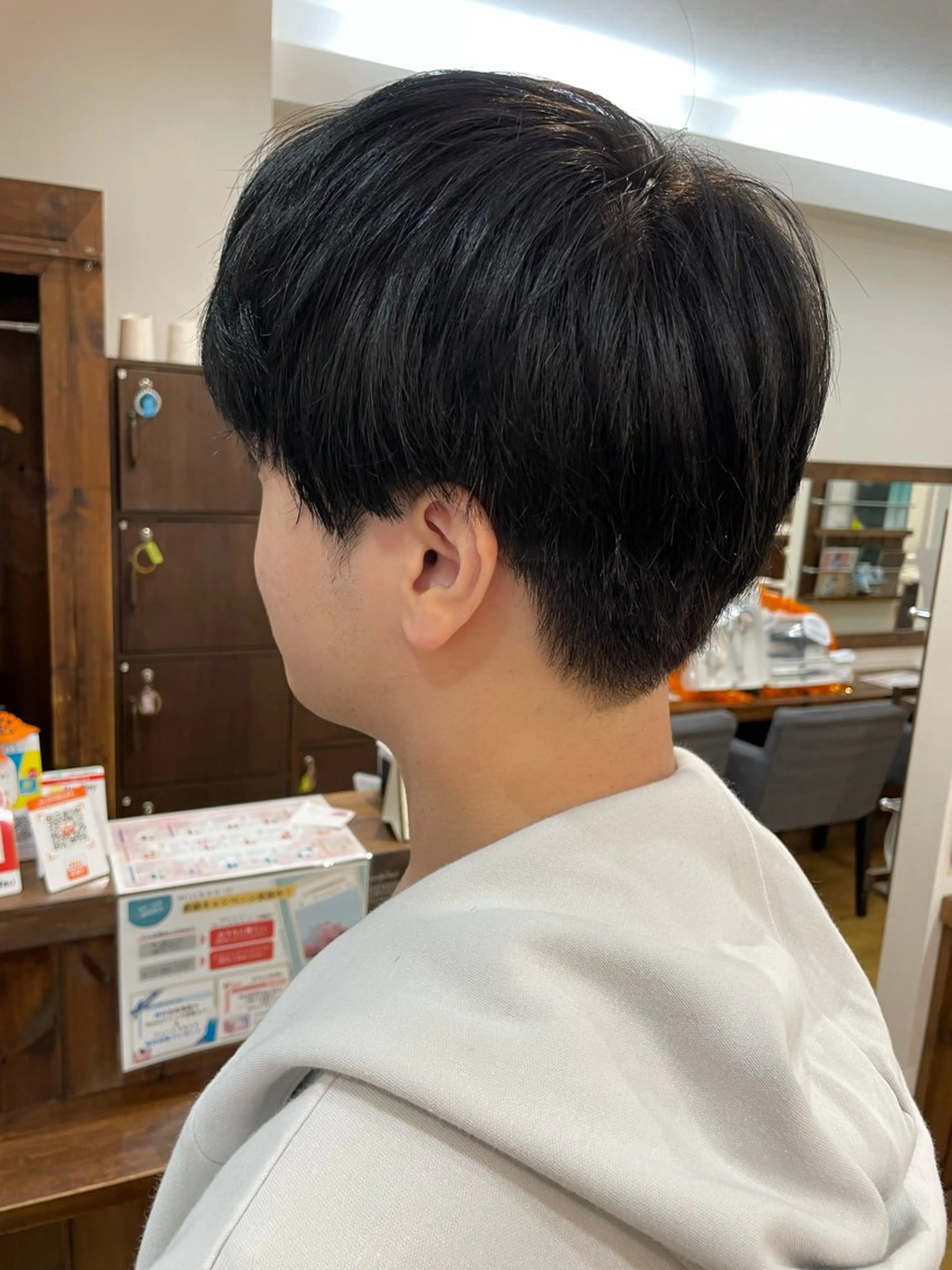 カラー アディクシーカラー ヘアカラー 🦋ショートカット モデル古橋紀輔🦋‪のヘアスタイル