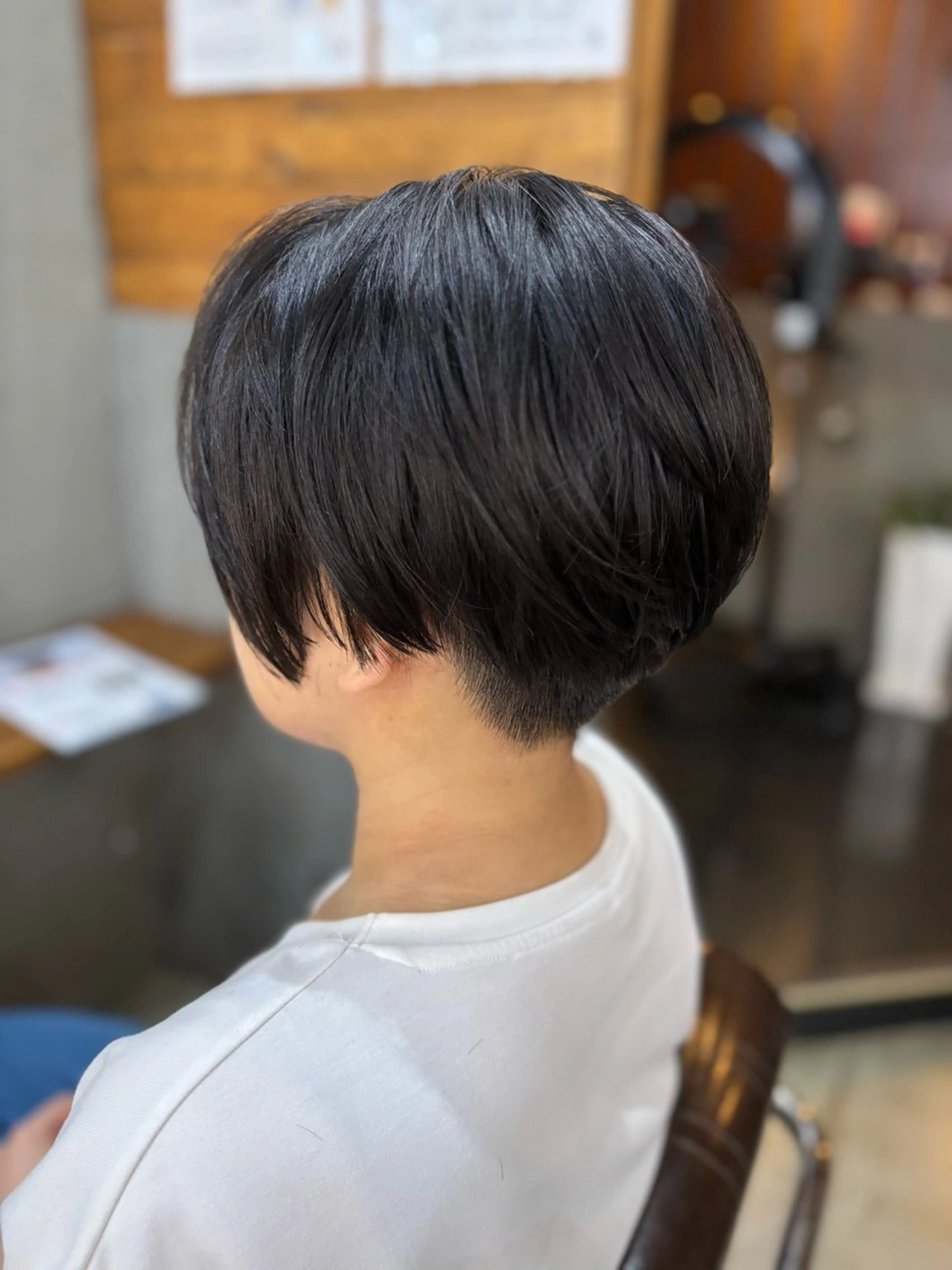 ショート 猪瀬 純子のヘアスタイル