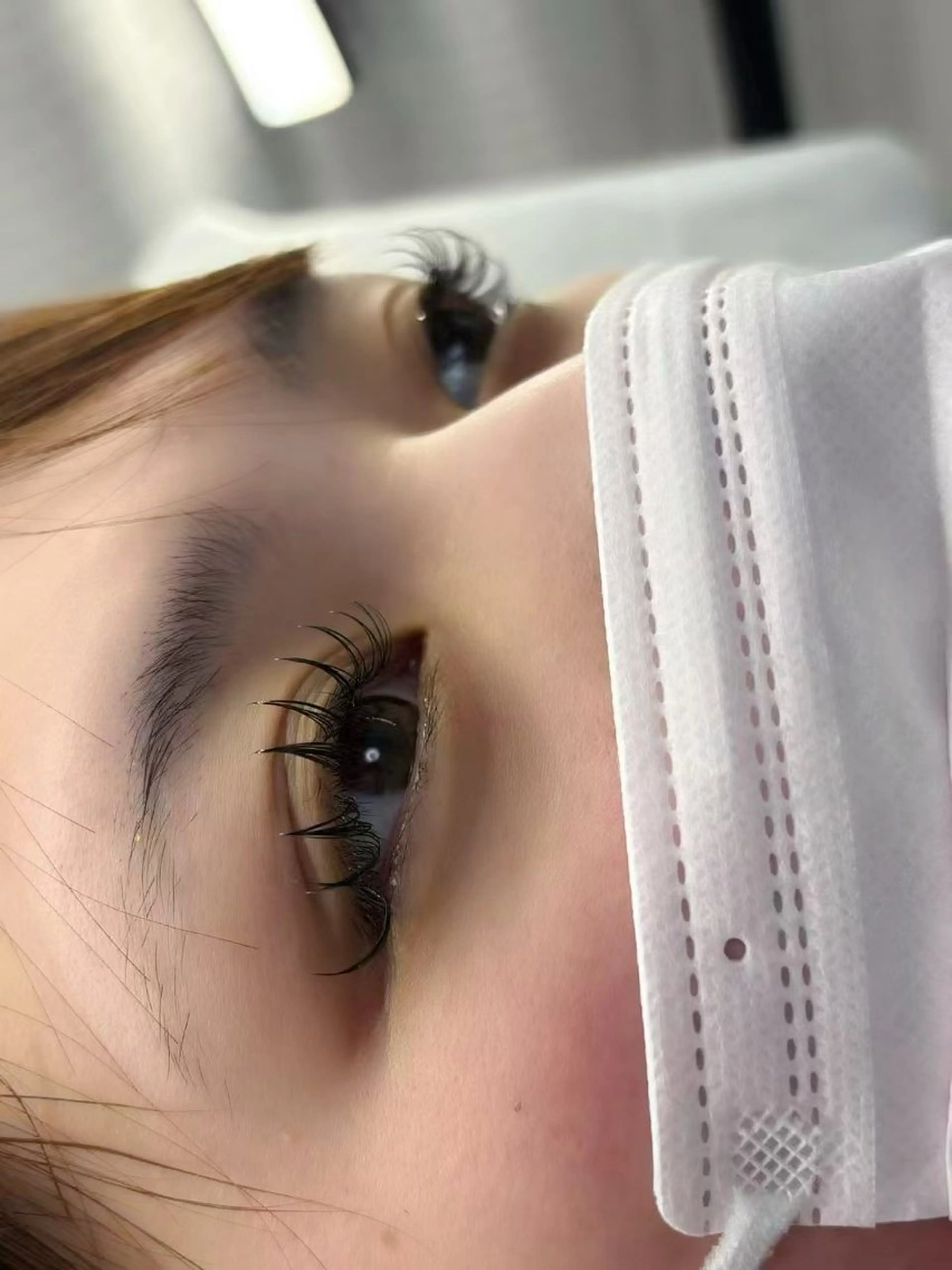 マツエク・マツパ フラットラッシュ ユミナガ ジンのマツエク・マツパデザイン