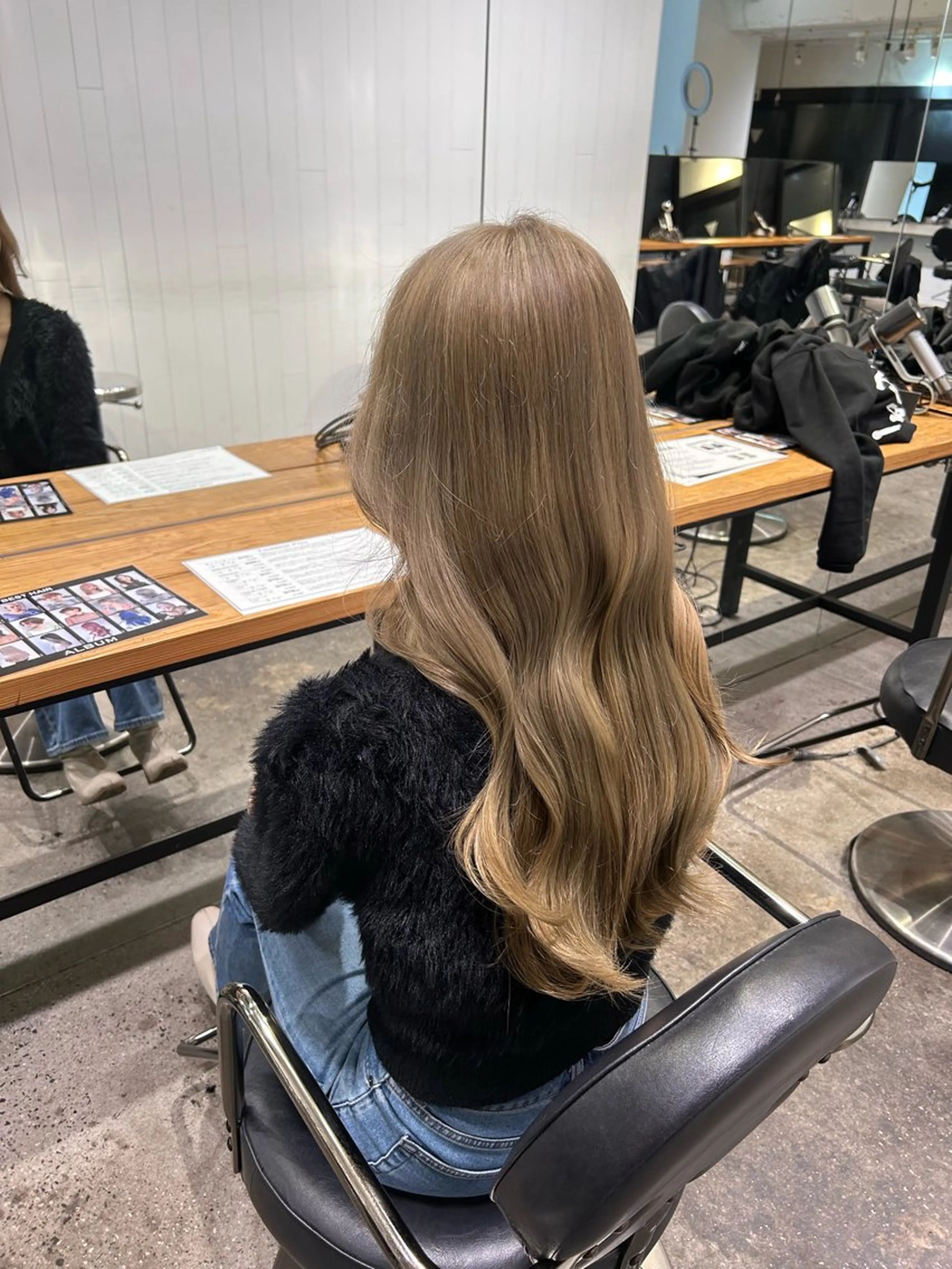 ロング 縮毛矯正 宮本晃成のヘアスタイル