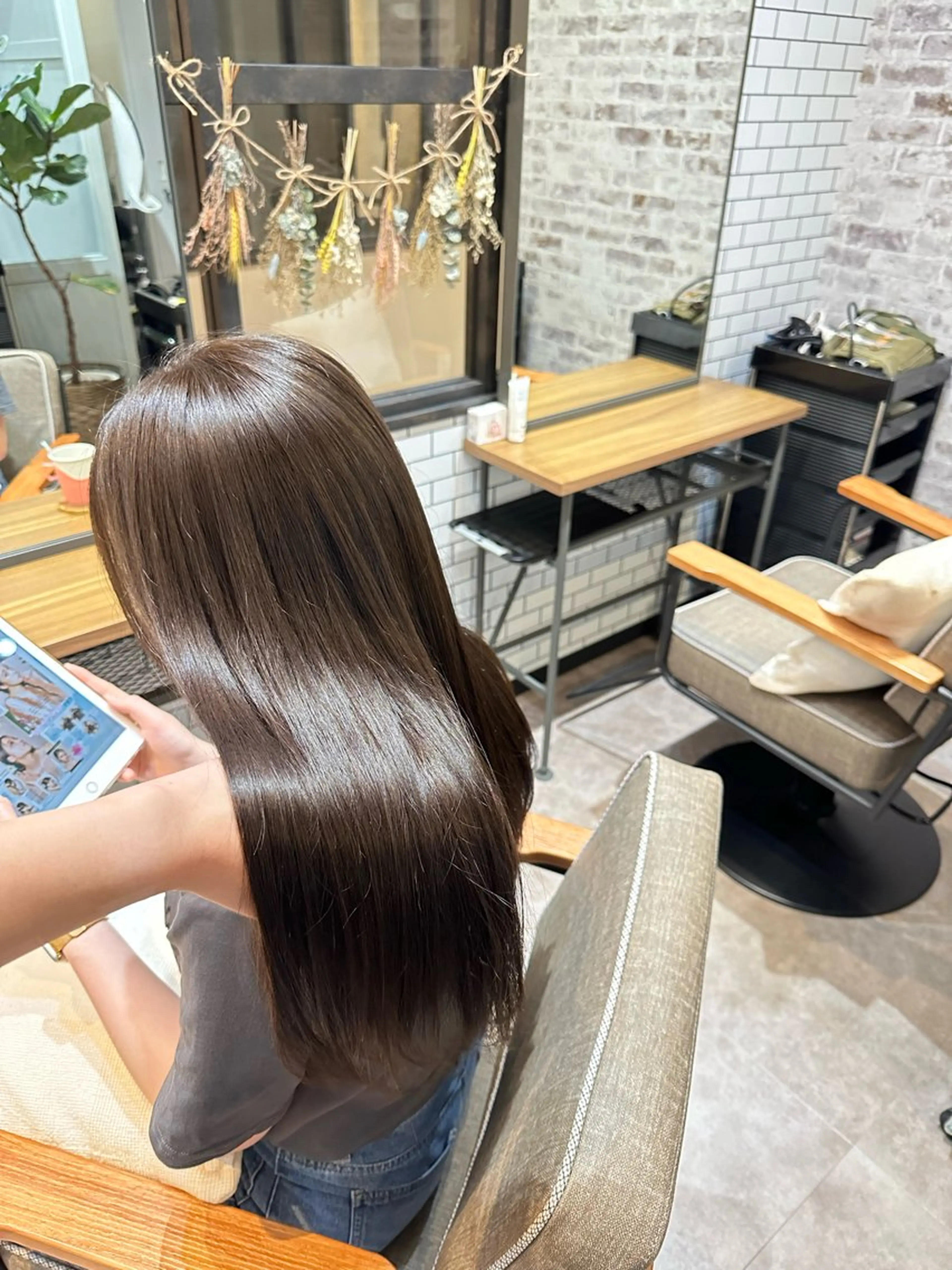 セミロング カラー Sara newi 🎀透明感🎀のヘアスタイル