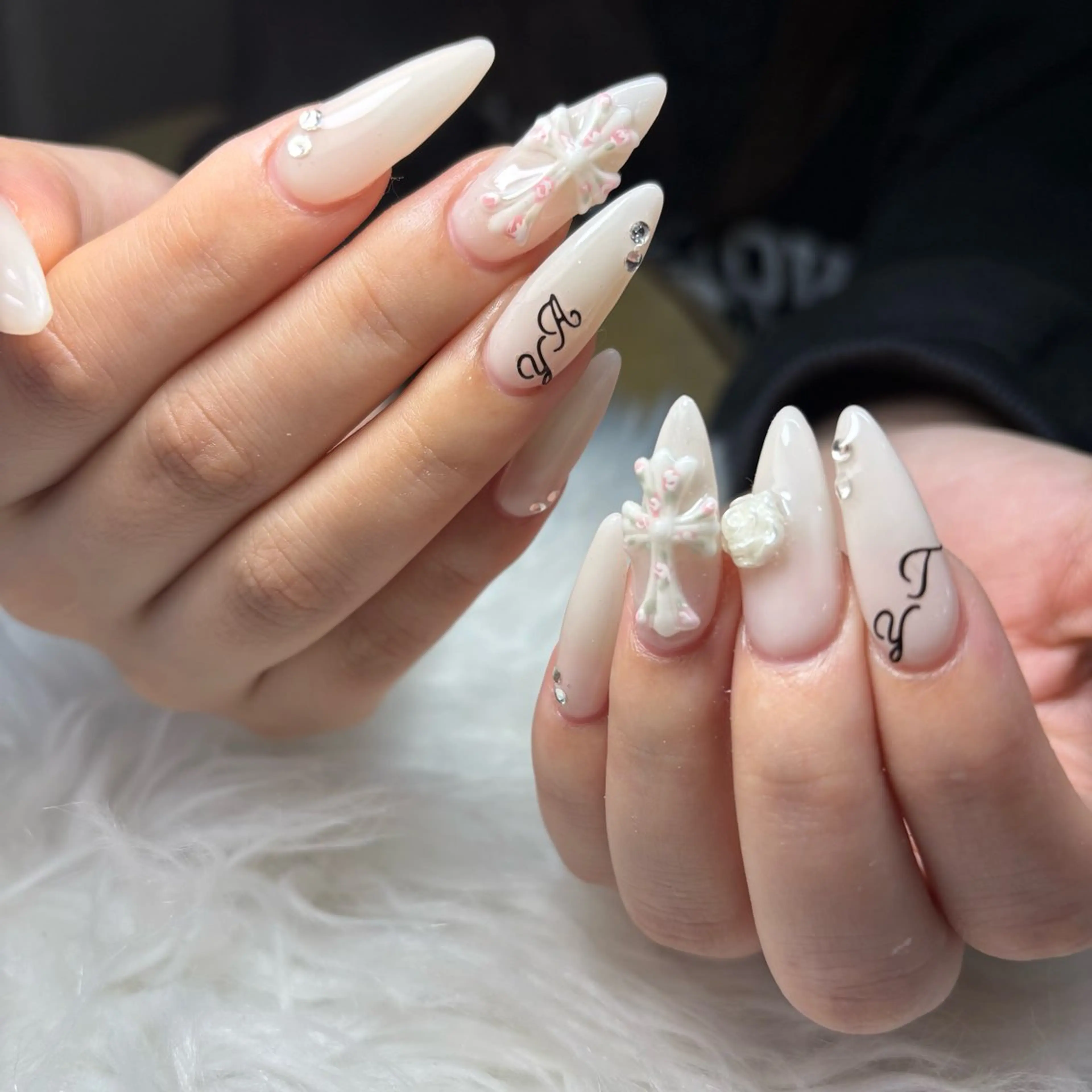 ネイル ワンホンネイル ハンドネイル ハンドケア makana nail所属・makananail anjyuのネイルデザイン