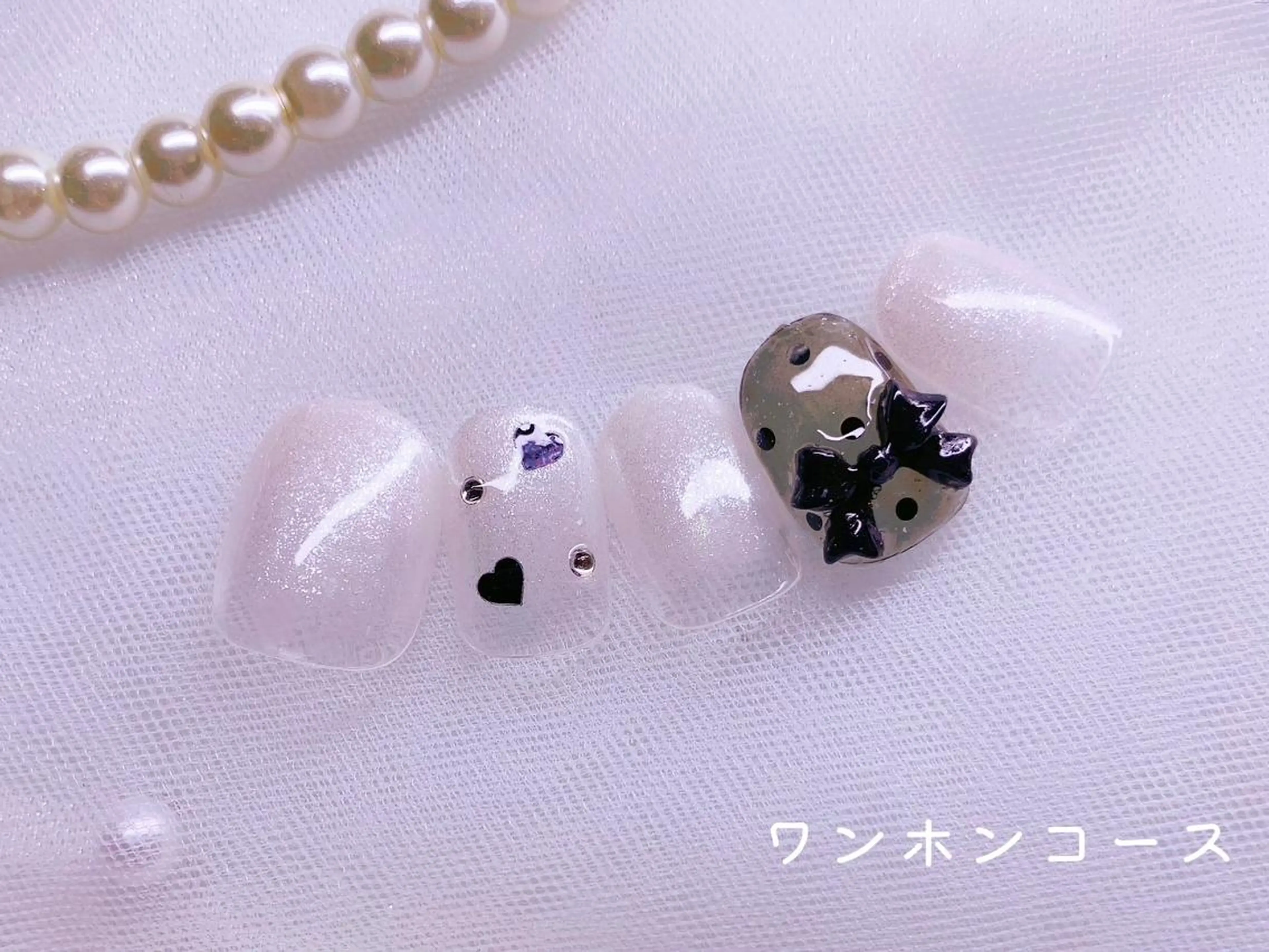 ネイル ワンホンネイル ハンドネイル ネイルサロン Bliss(ブリス)のネイルデザイン