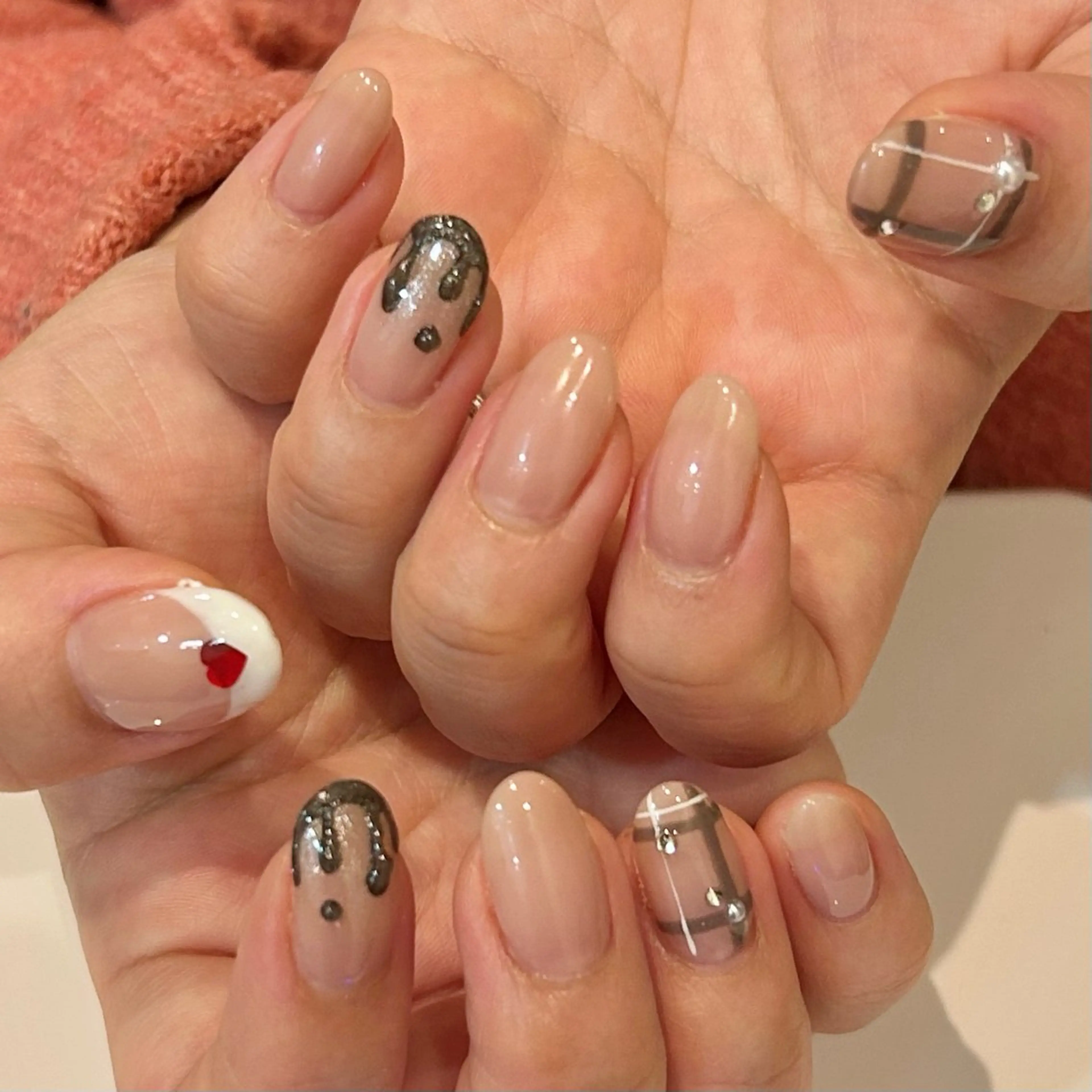 ネイル ハンドネイル misaki🎀 coffret.のネイルデザイン