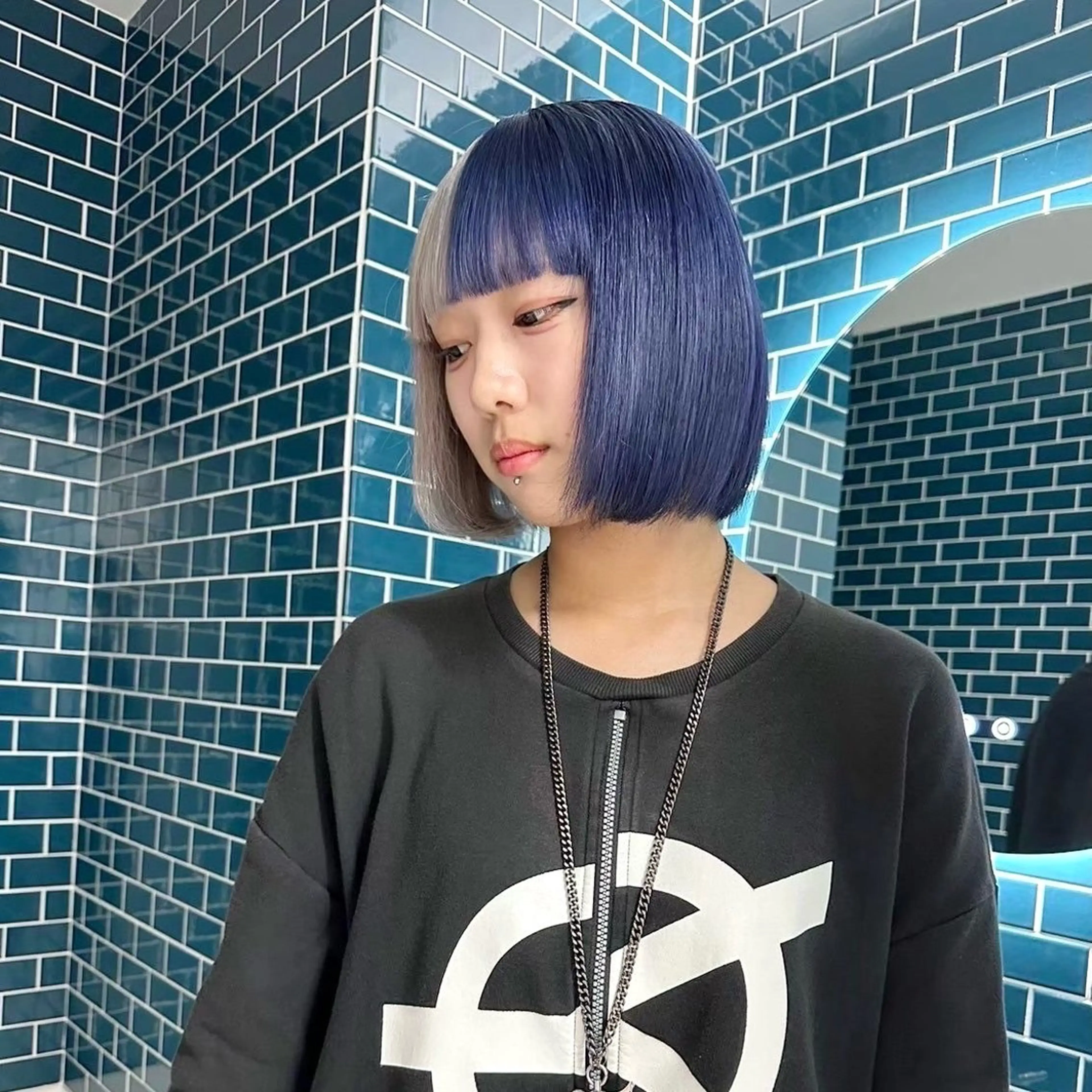 デザインダブルカラー⟡.·︎  < ブリーチ+カラー > ¦  endcolor. pointcolor...の写真