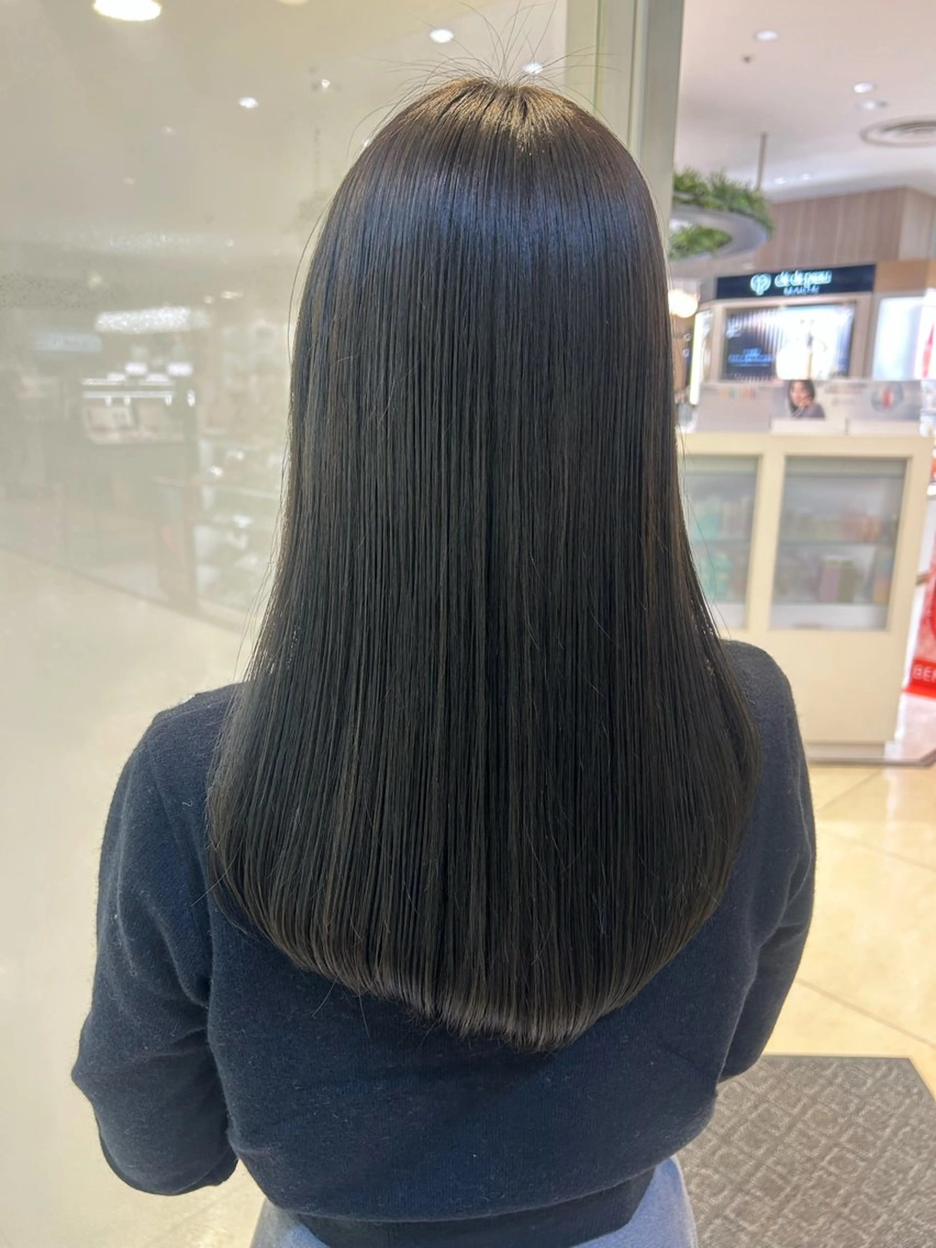 ロング カラー 髪質改善/縮毛矯正 ササキナツミのヘアスタイル