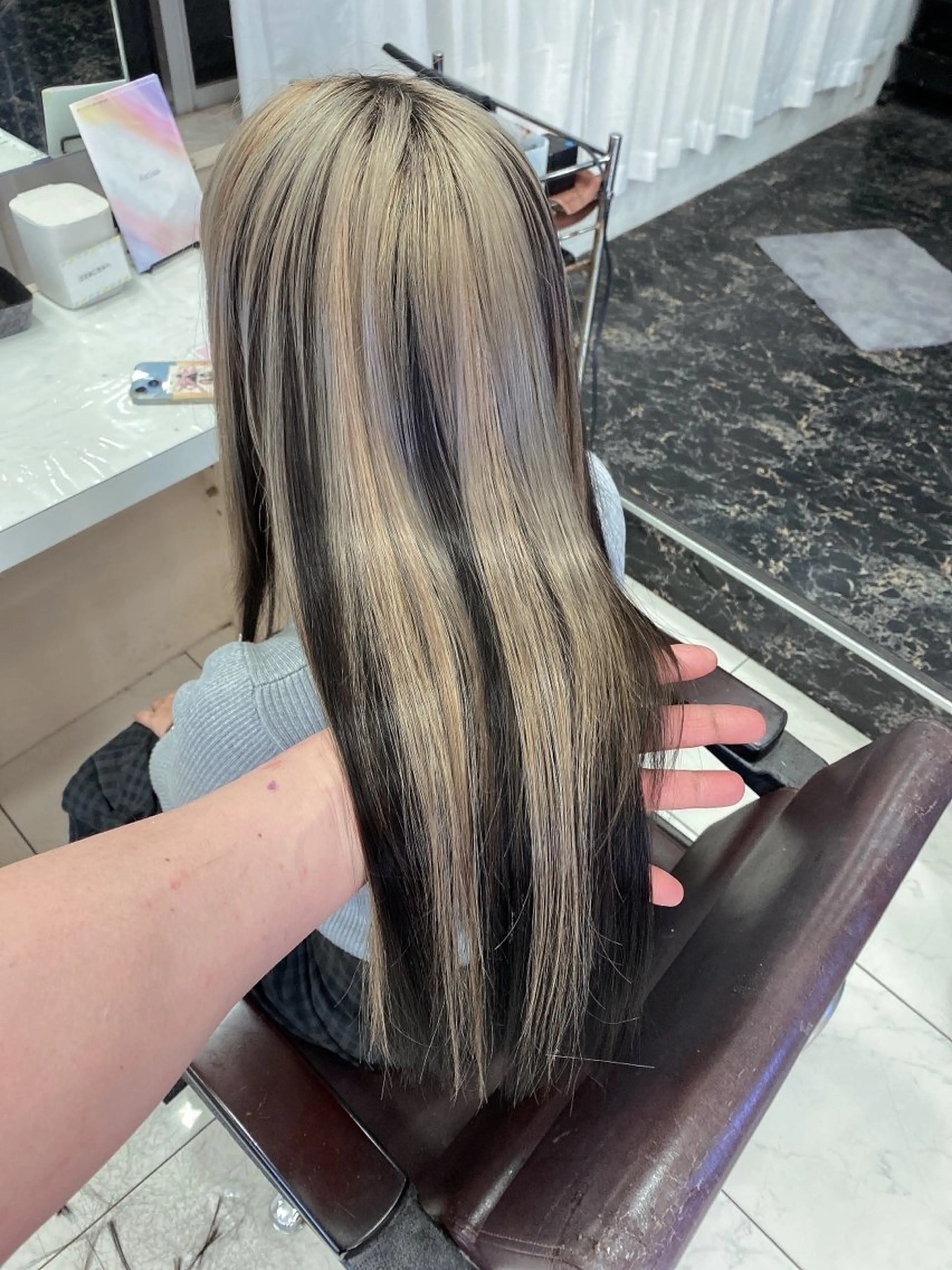 ロング カット エクステ KAZU TACKYのヘアスタイル