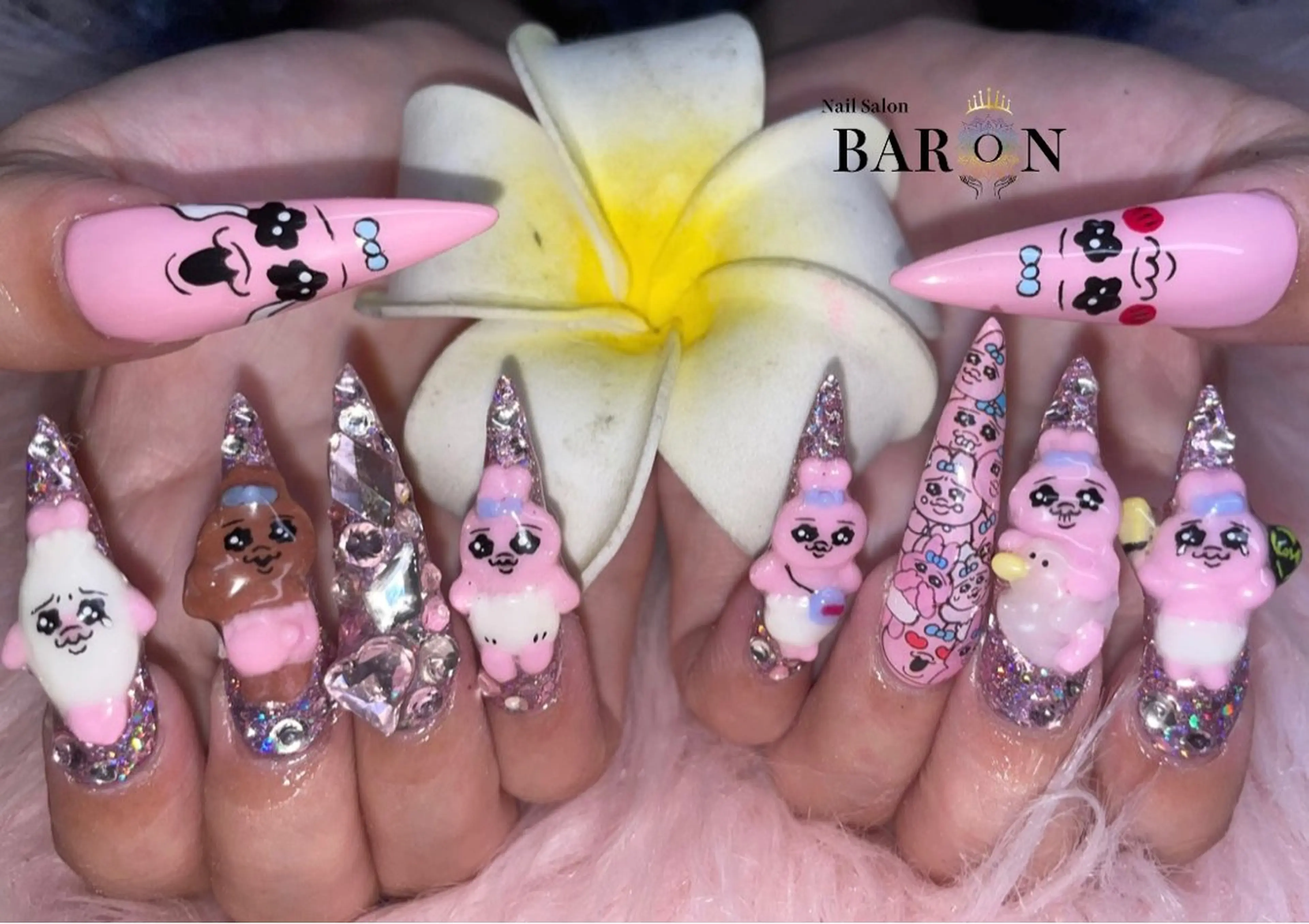 ネイル ハンドネイル ♛︎BARON♛︎ RIKAのネイルデザイン