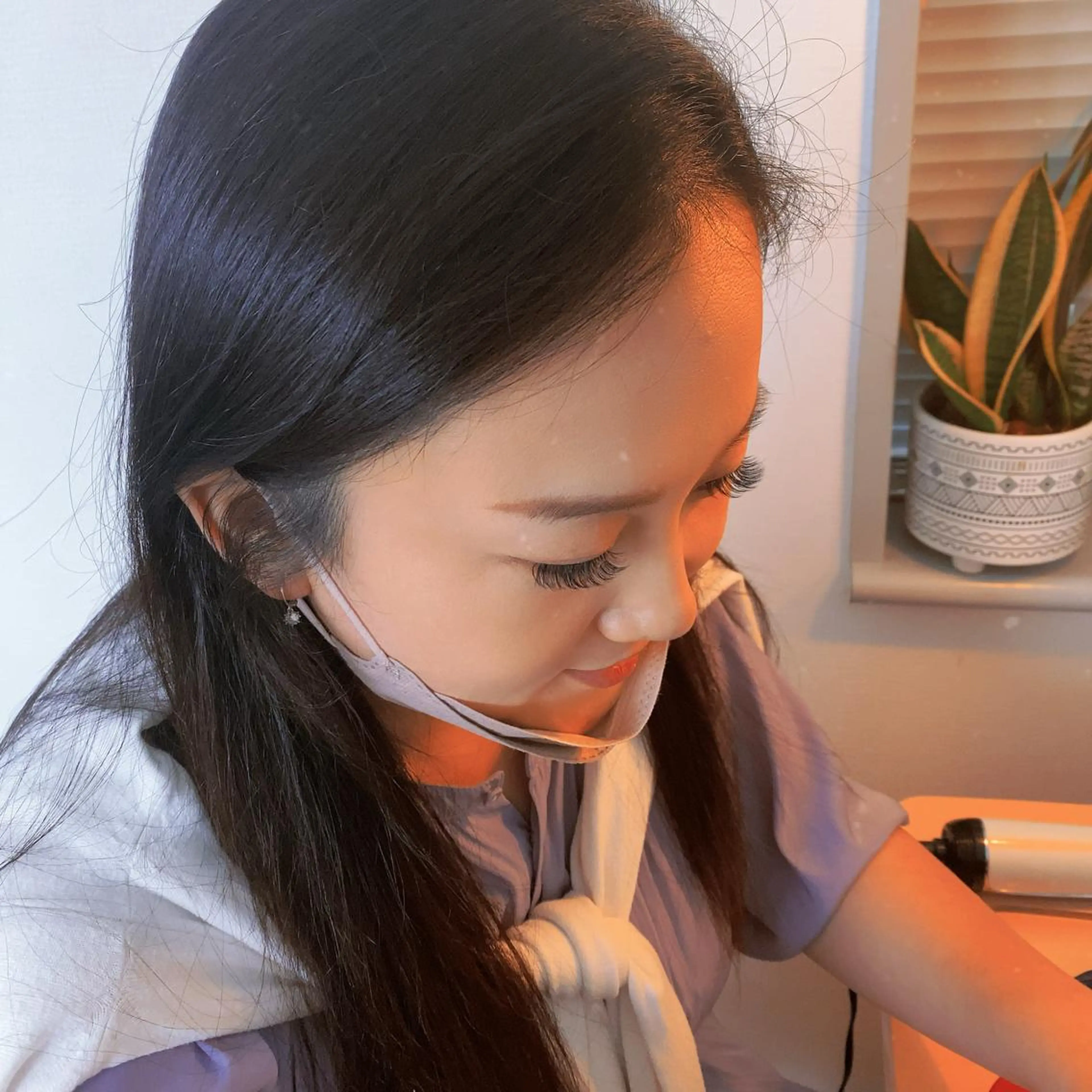 パーマ マツエク・マツパ アイブロウ Cカール フラットラッシュ 神山 ビューティー・アイのマツエク・マツパデザイン