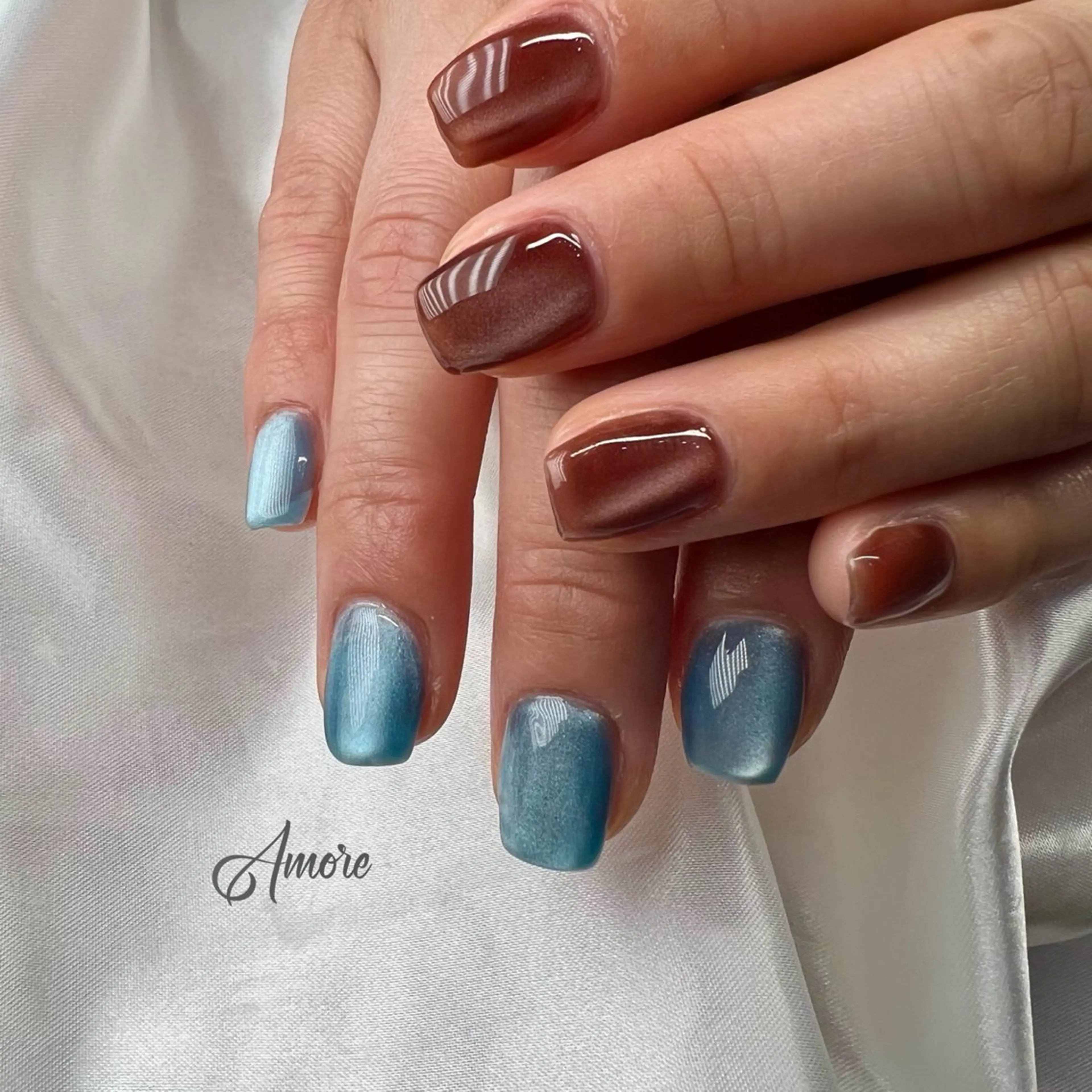 ネイル ジェルネイル キラキラネイル 韓国ネイル パラジェル You kyehwaのネイルデザイン