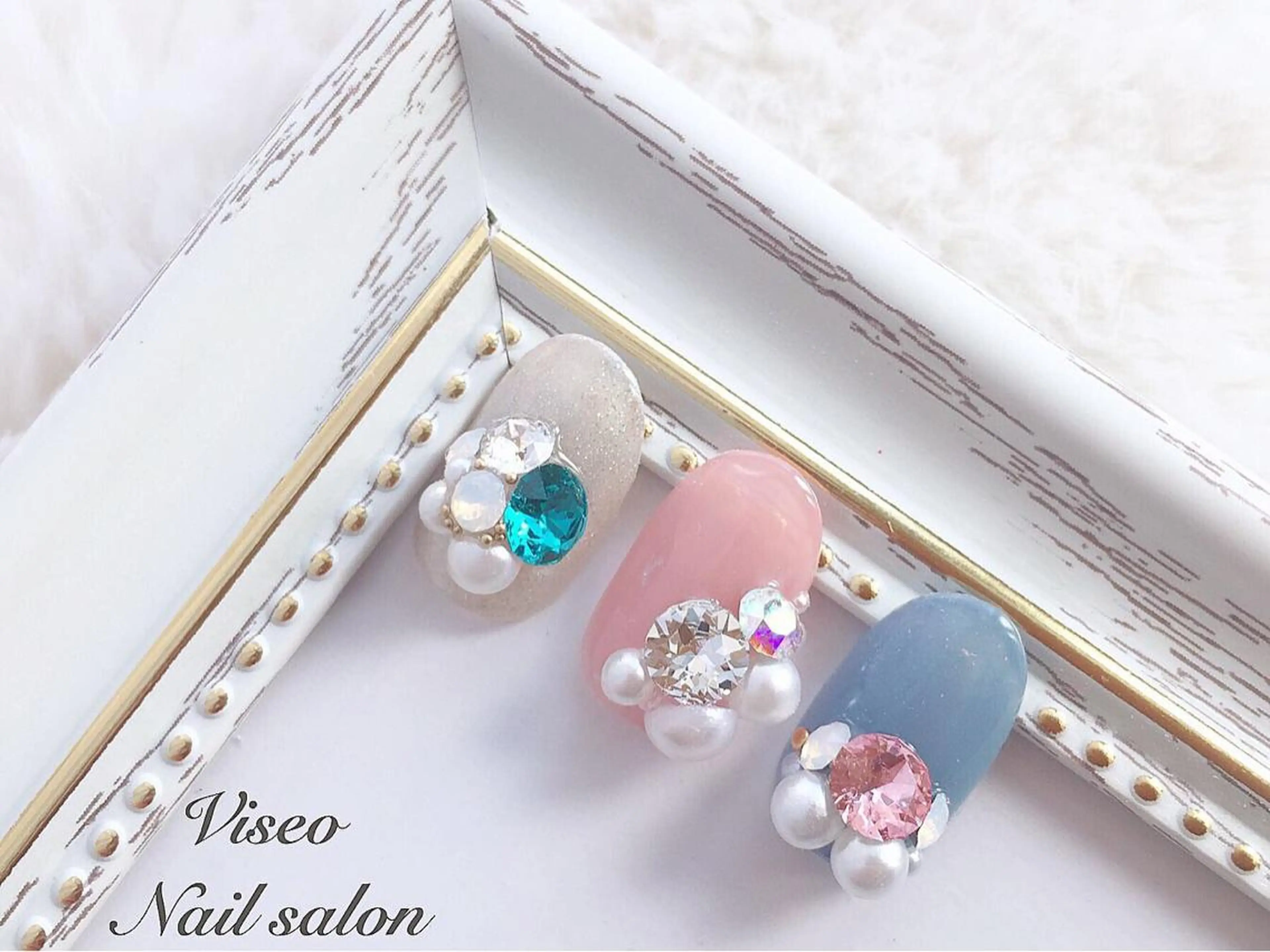 ネイル アートネイル Viseo《6週間 長持ちパラジェル》のネイルデザイン