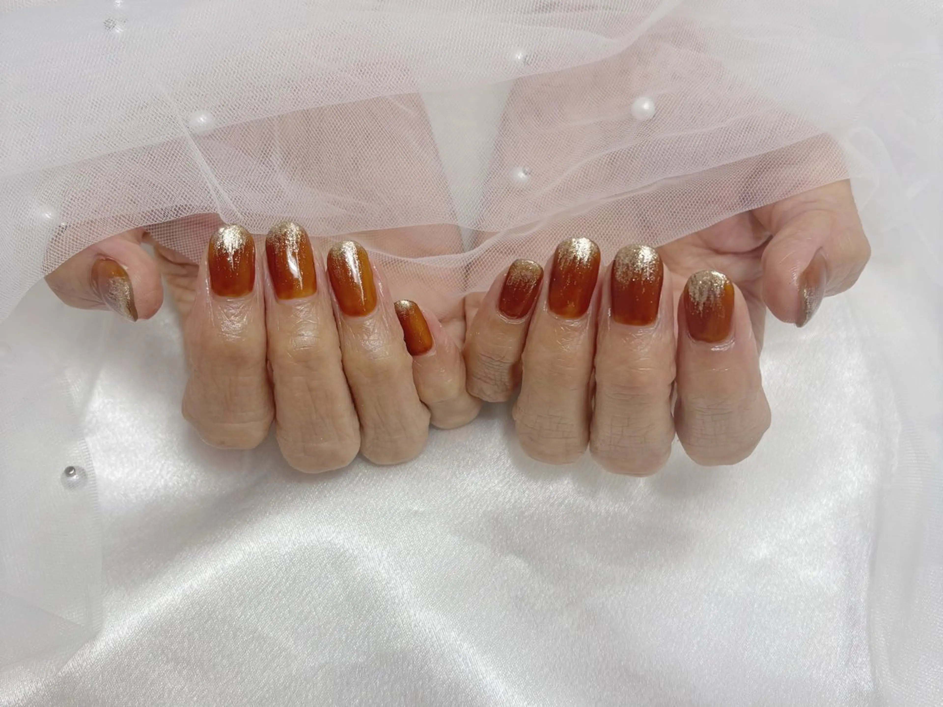 ネイル ハンドネイル bel fiore Jrネイリスト.のネイルデザイン