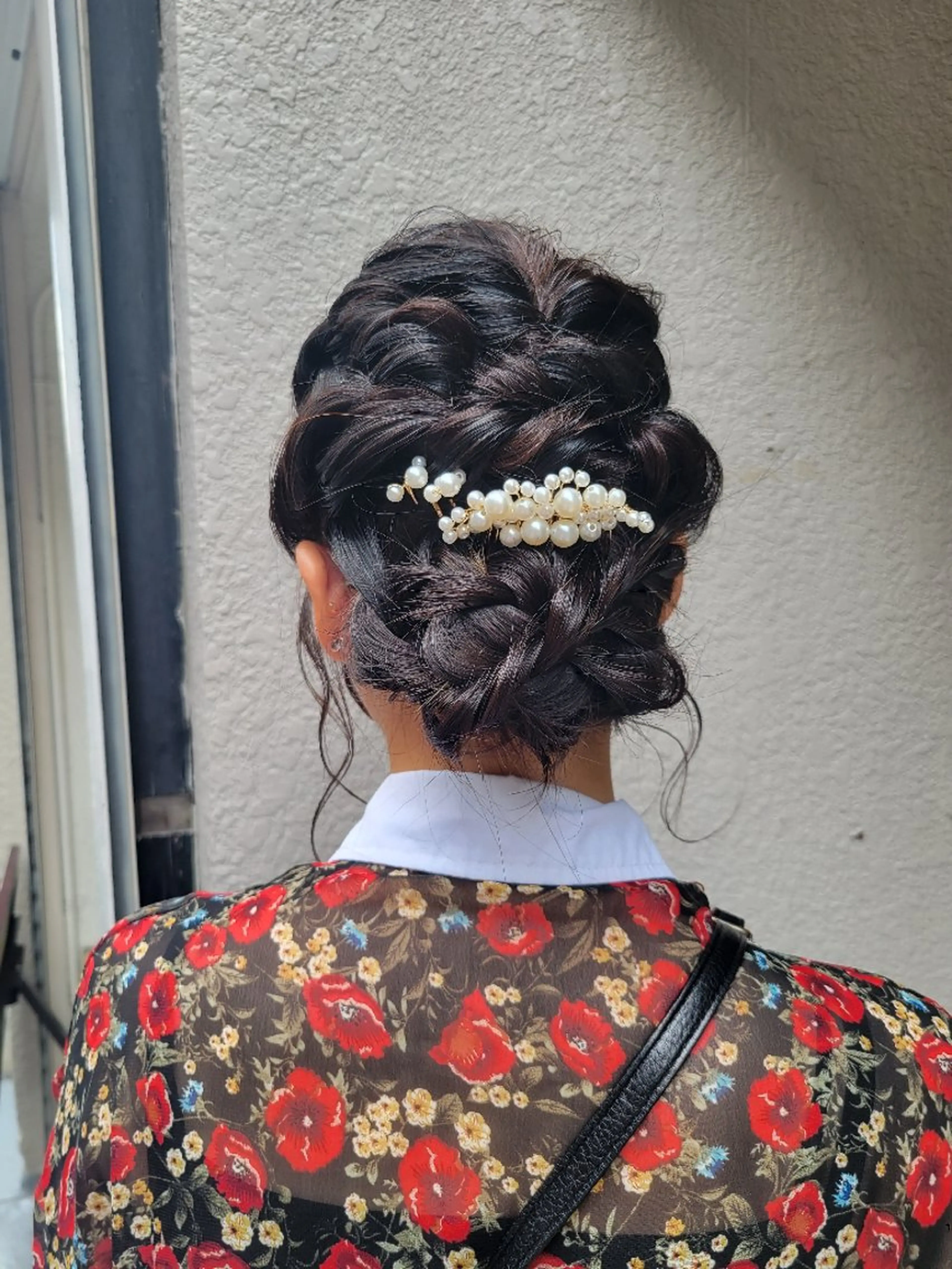 ヘアアレンジ 結婚式・ブライダル ヘアセット 🇰🇷透明感×ハイ トーン🌟tomoのヘアスタイル