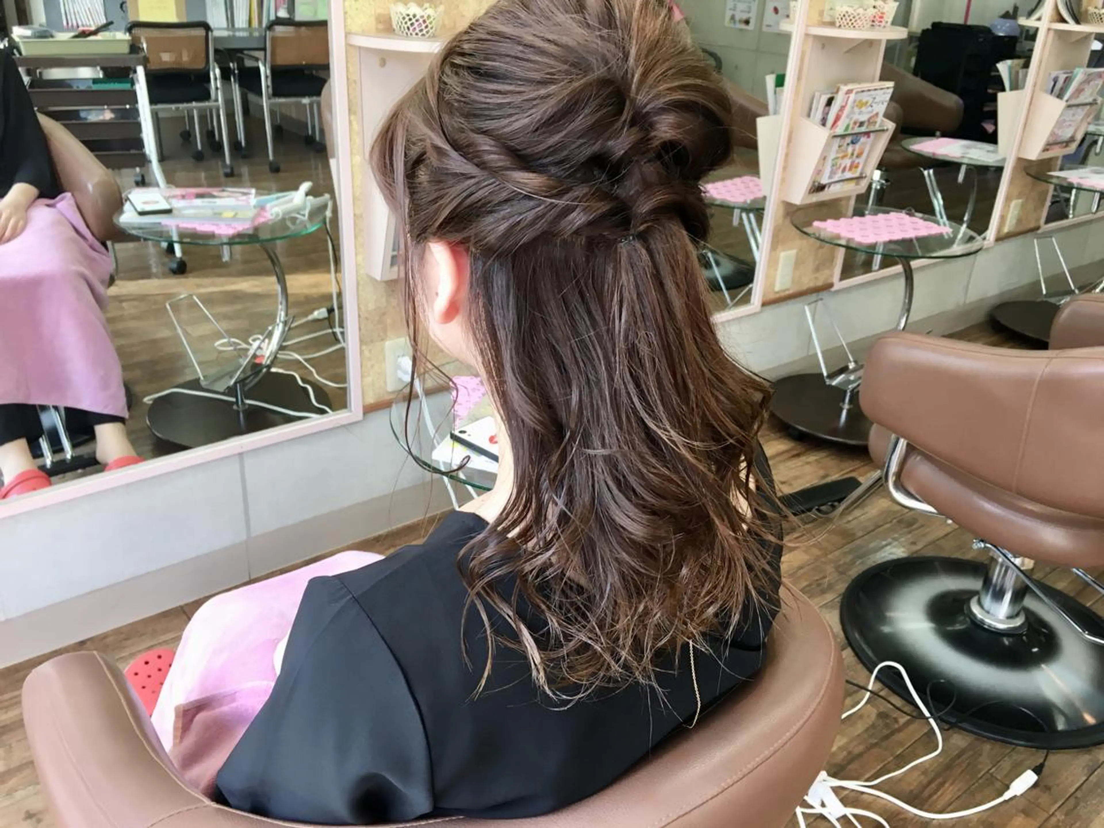 ヘアアレンジ 髪ふうせん所属・伊藤 光のヘアスタイル