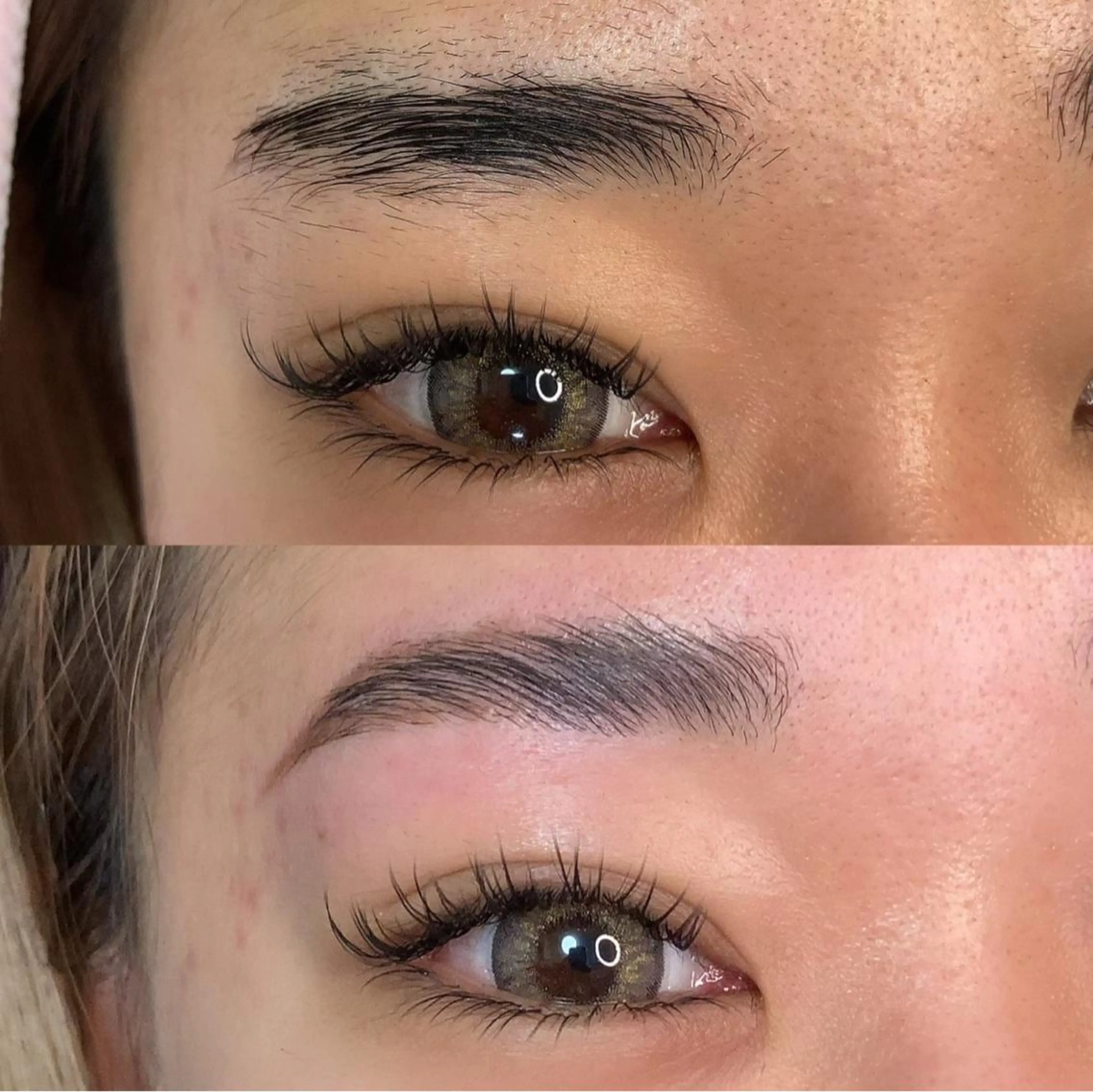 アイブロウ 眉毛ワックス脱毛 linda lashesのマツエク・マツパデザイン