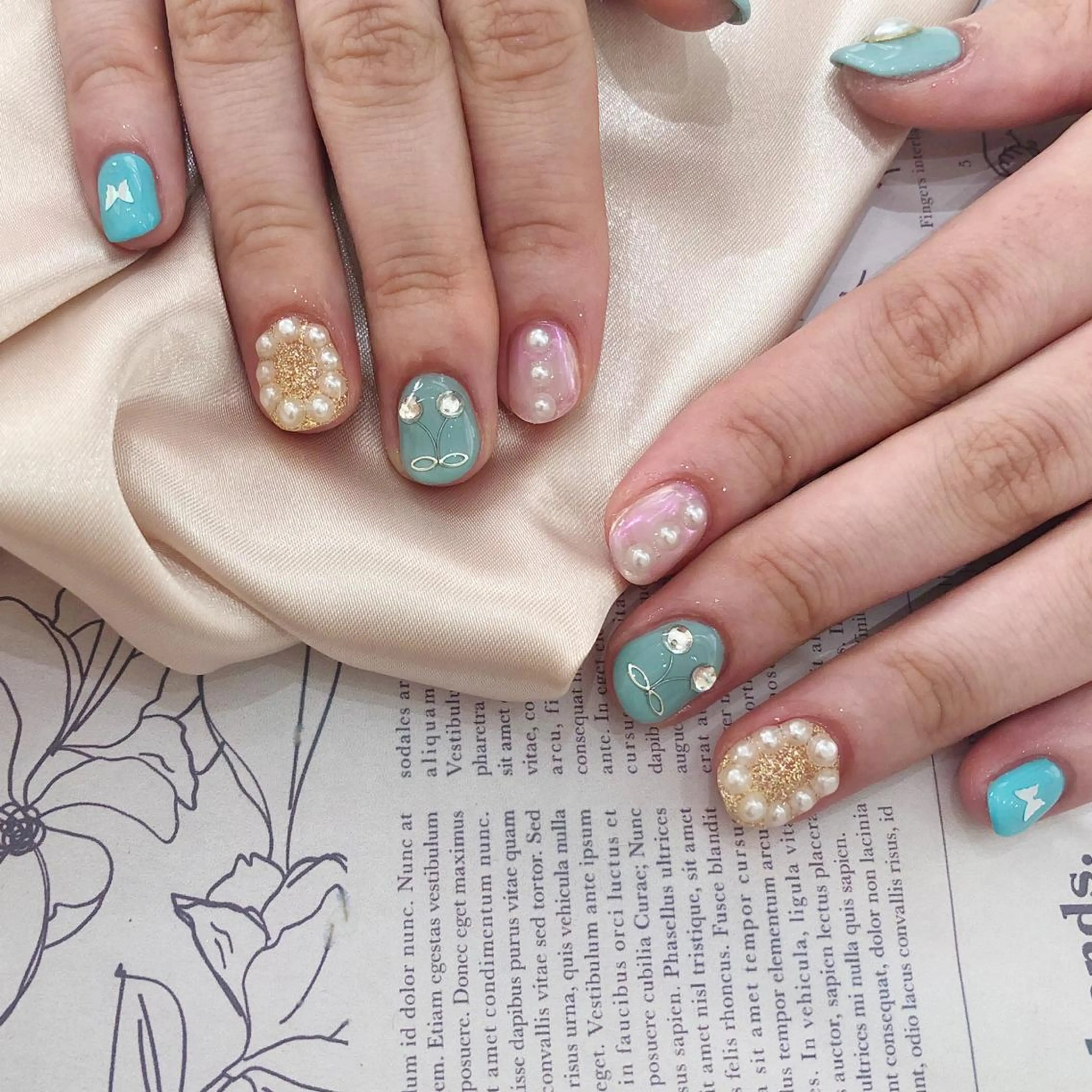 ネイル chatran ネイリストのネイルデザイン