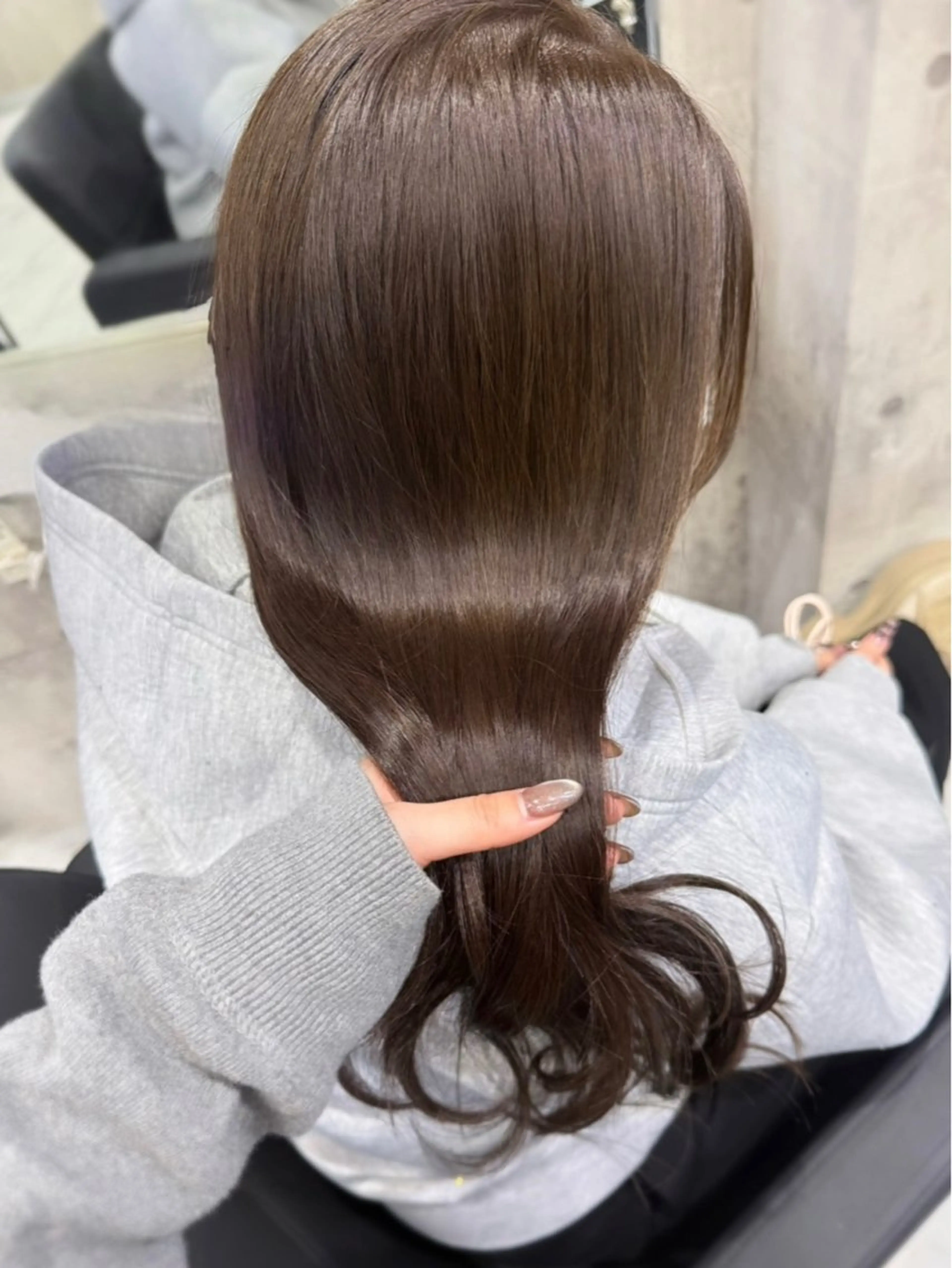 ✔️人気𝒎𝒆𝒏𝒖🥨【ブリーチなしダブルカラー】明るさ&透明感up✦.*の写真