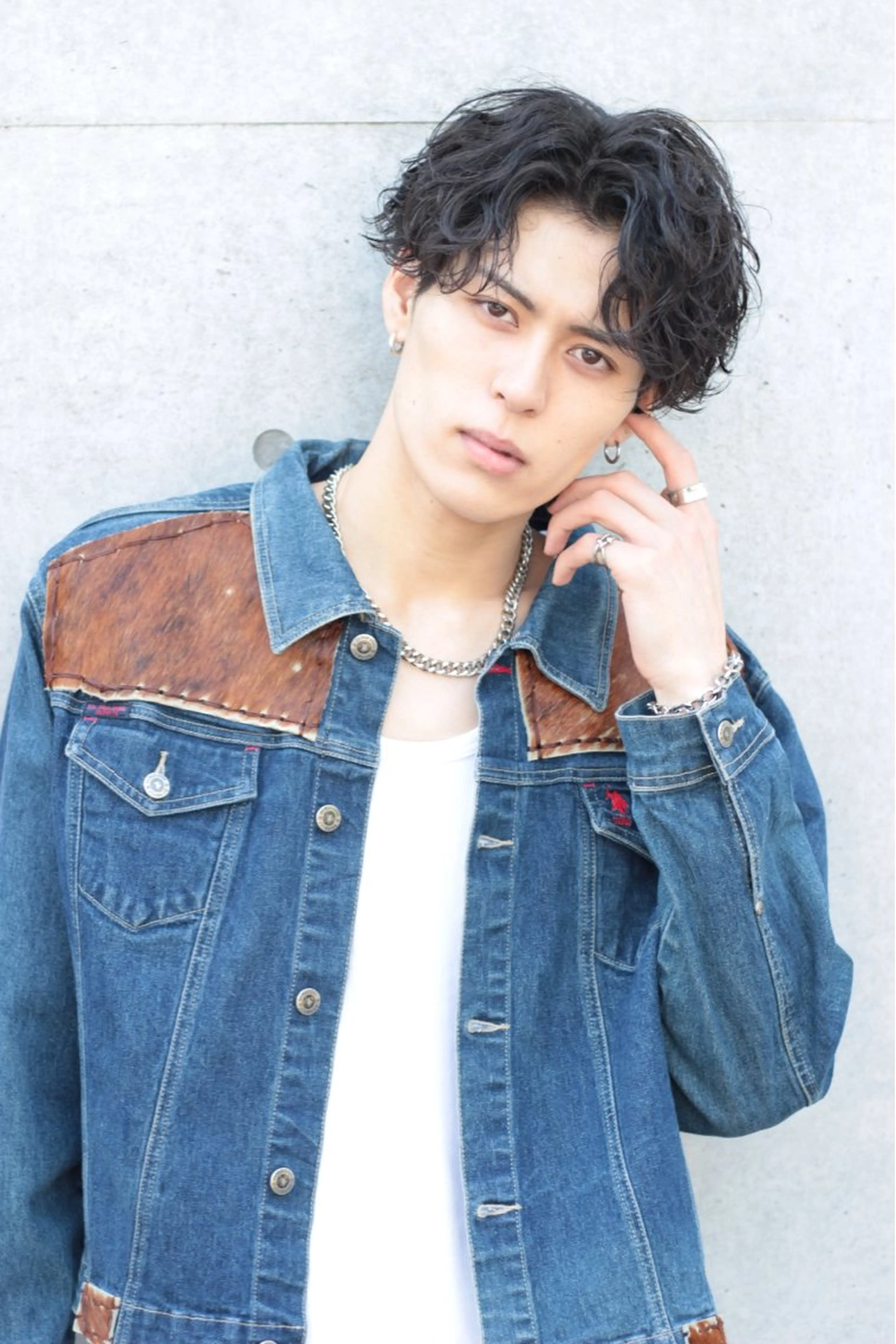 ✨12月「1日2名限定」✨メンズカット+パーマ「ツイスパ/波巻き/スペインカール」+炭酸spa🚿の写真